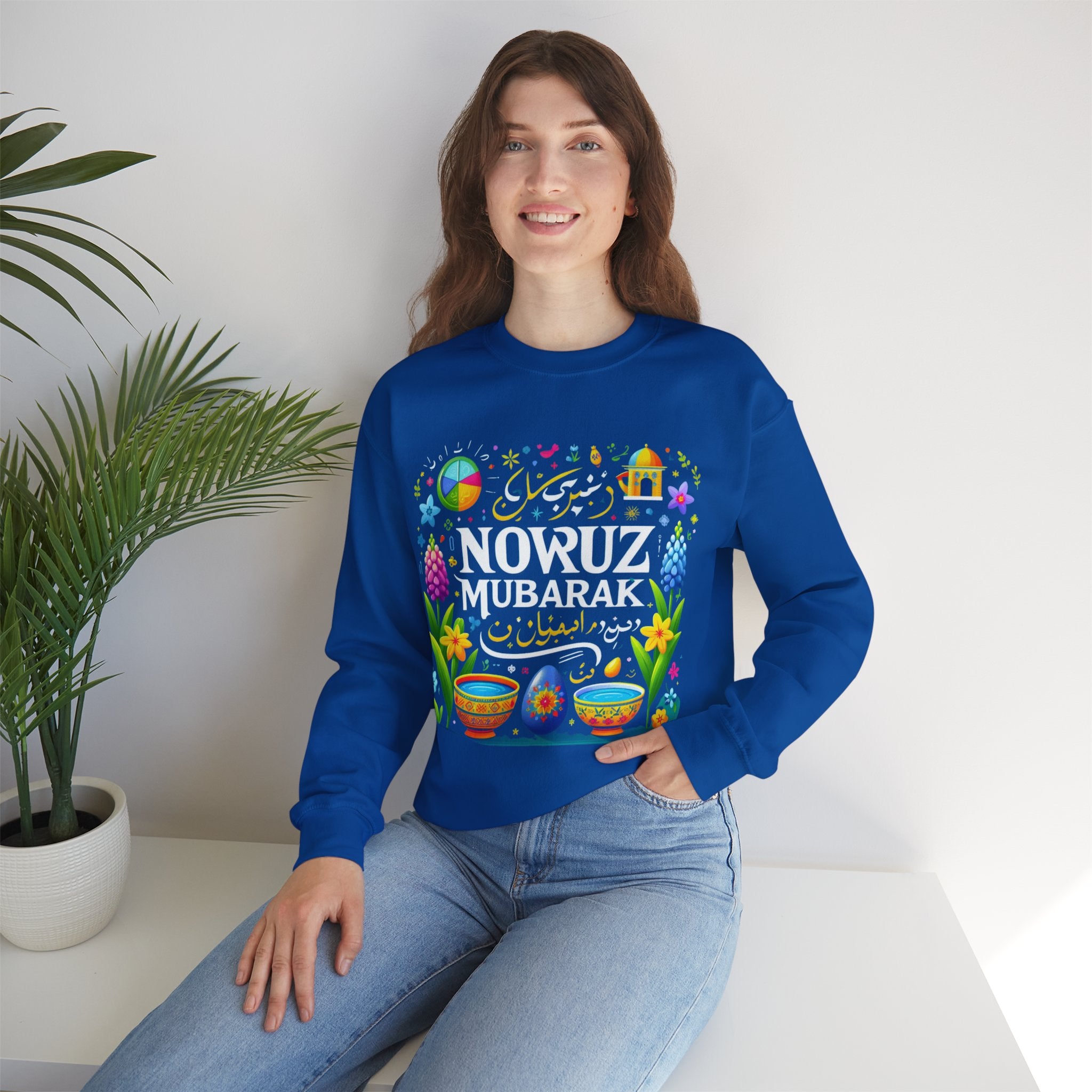 Nowruz Mubarak Sweatshirt: Celebrate Persian New Year in Style