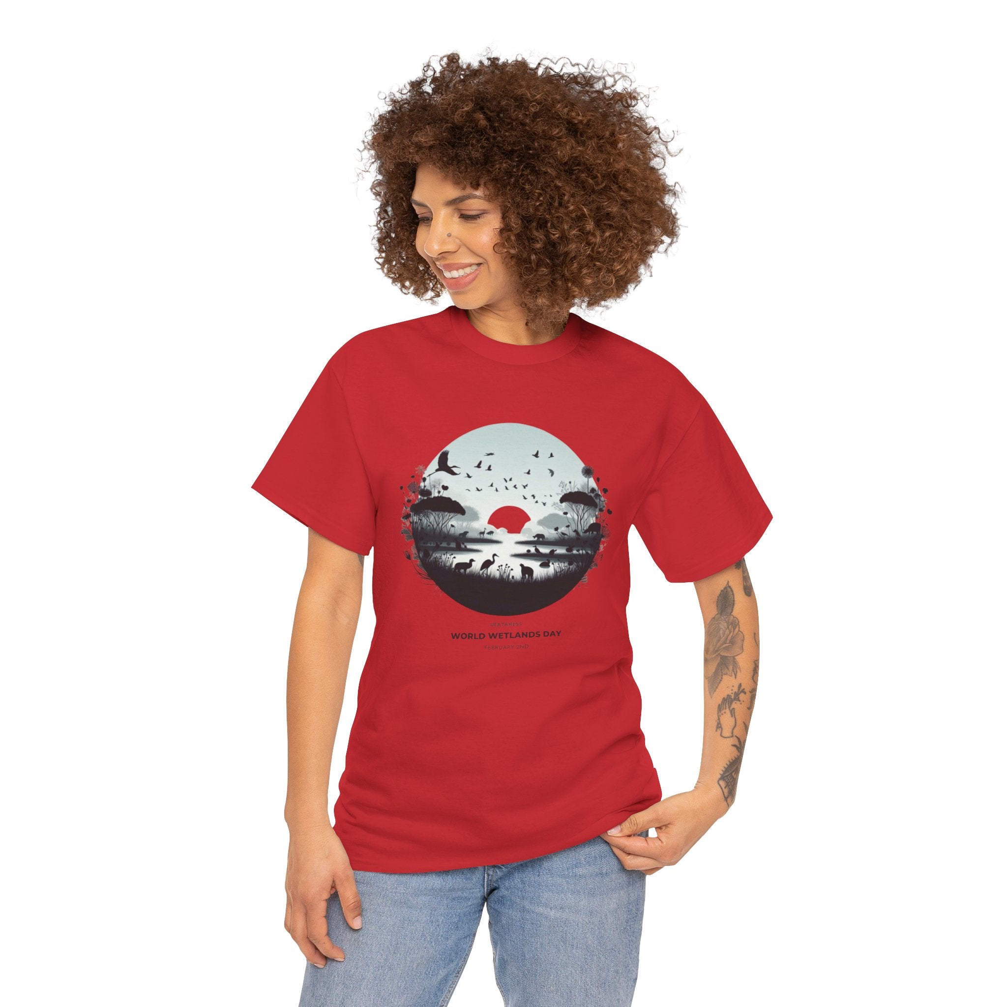 World Wetlands Day Commemorative T-Shirt: Celebrate Nature's Sanctuaries in Style