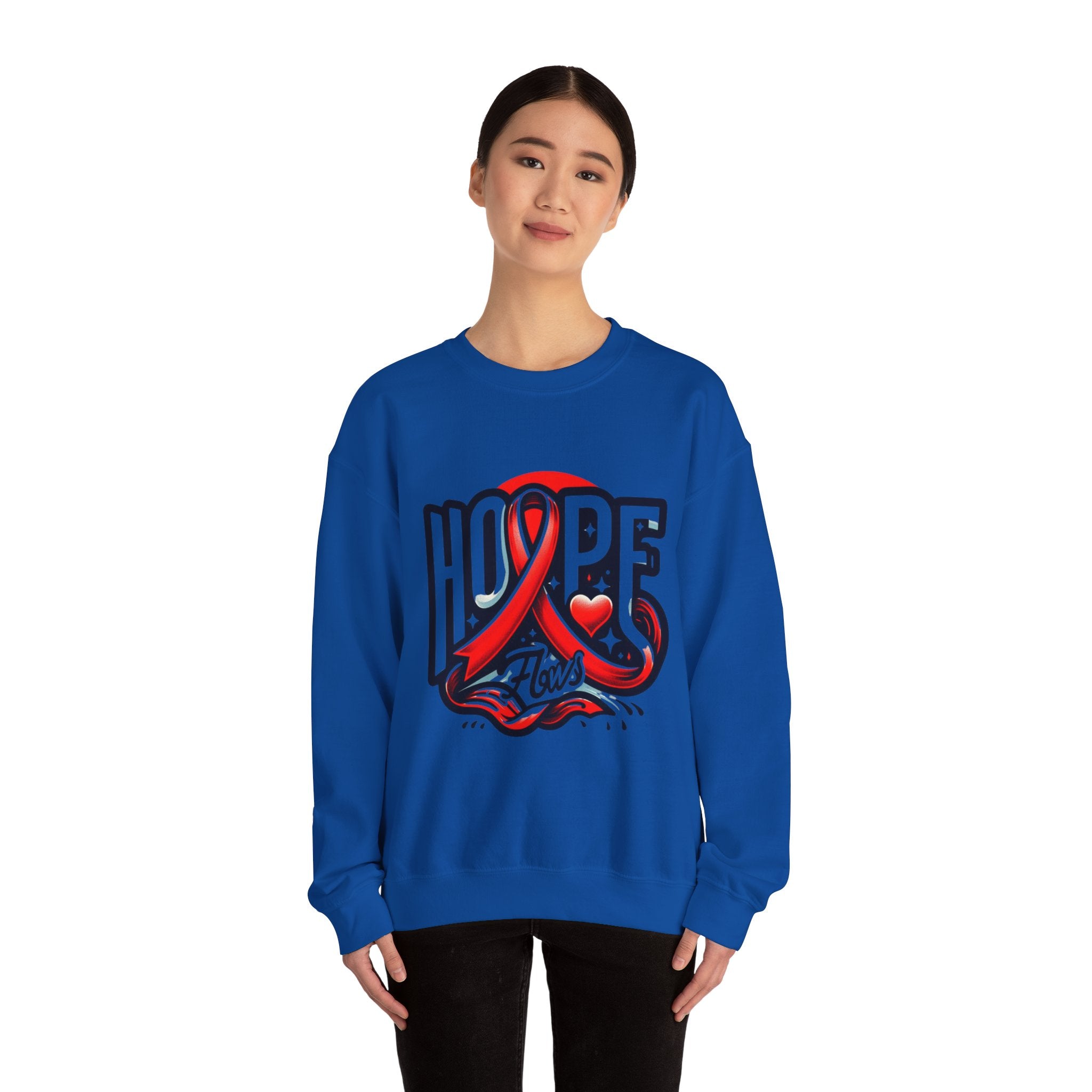 Hope Flows Sweatshirt: Embrace Comfort and Positivity in Style