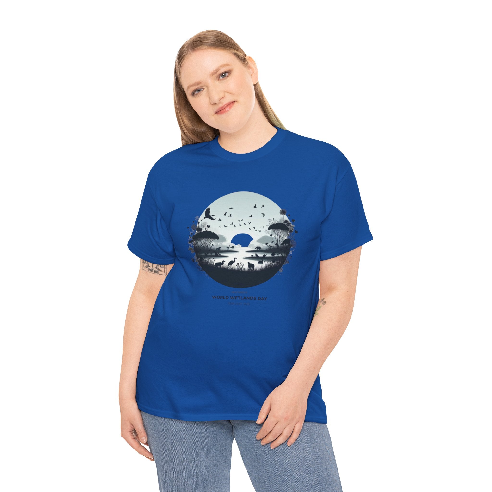 World Wetlands Day Commemorative T-Shirt: Celebrate Nature's Sanctuaries in Style