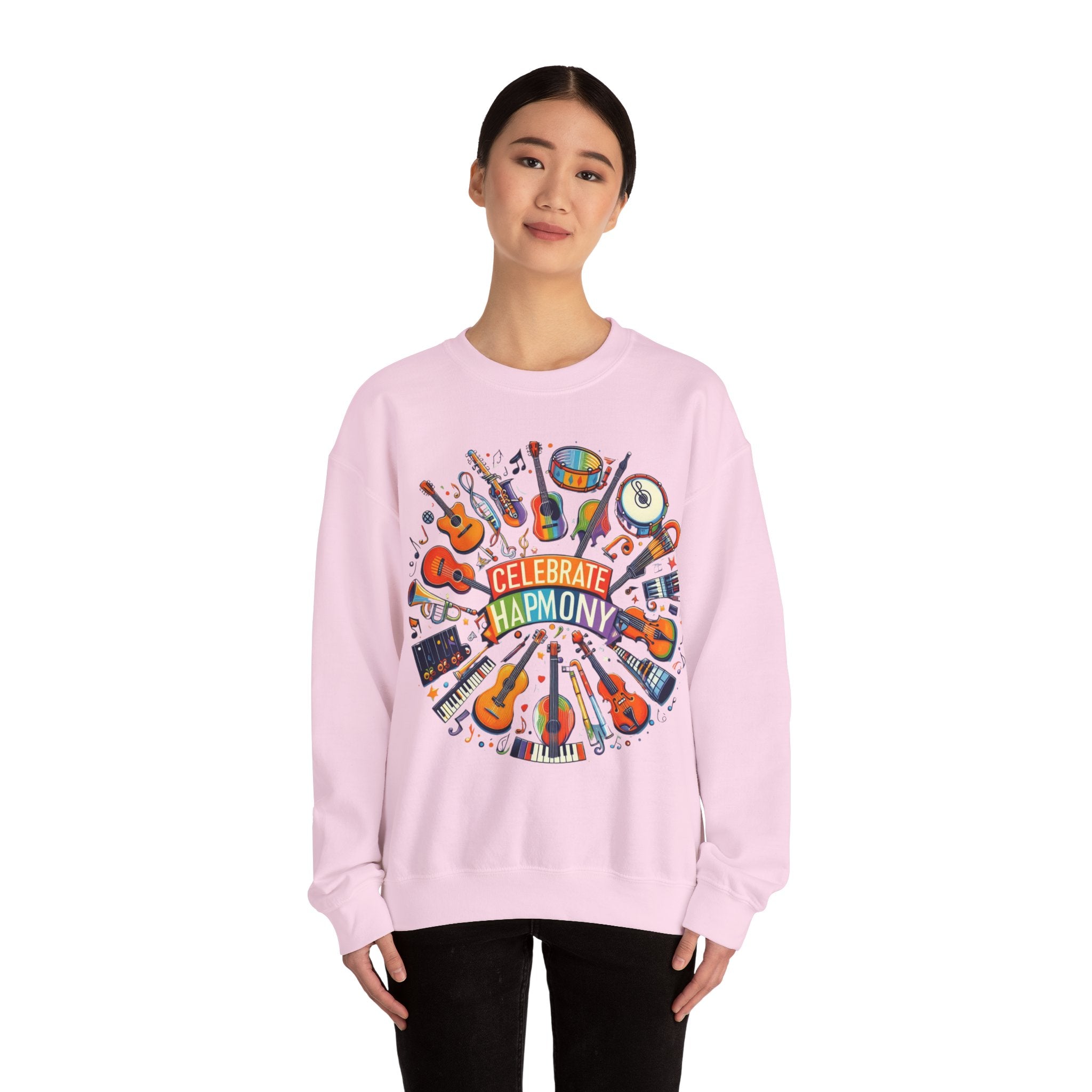 Celebrate Harmony Sweatshirt: Embrace Comfort and Style in Every Stitch