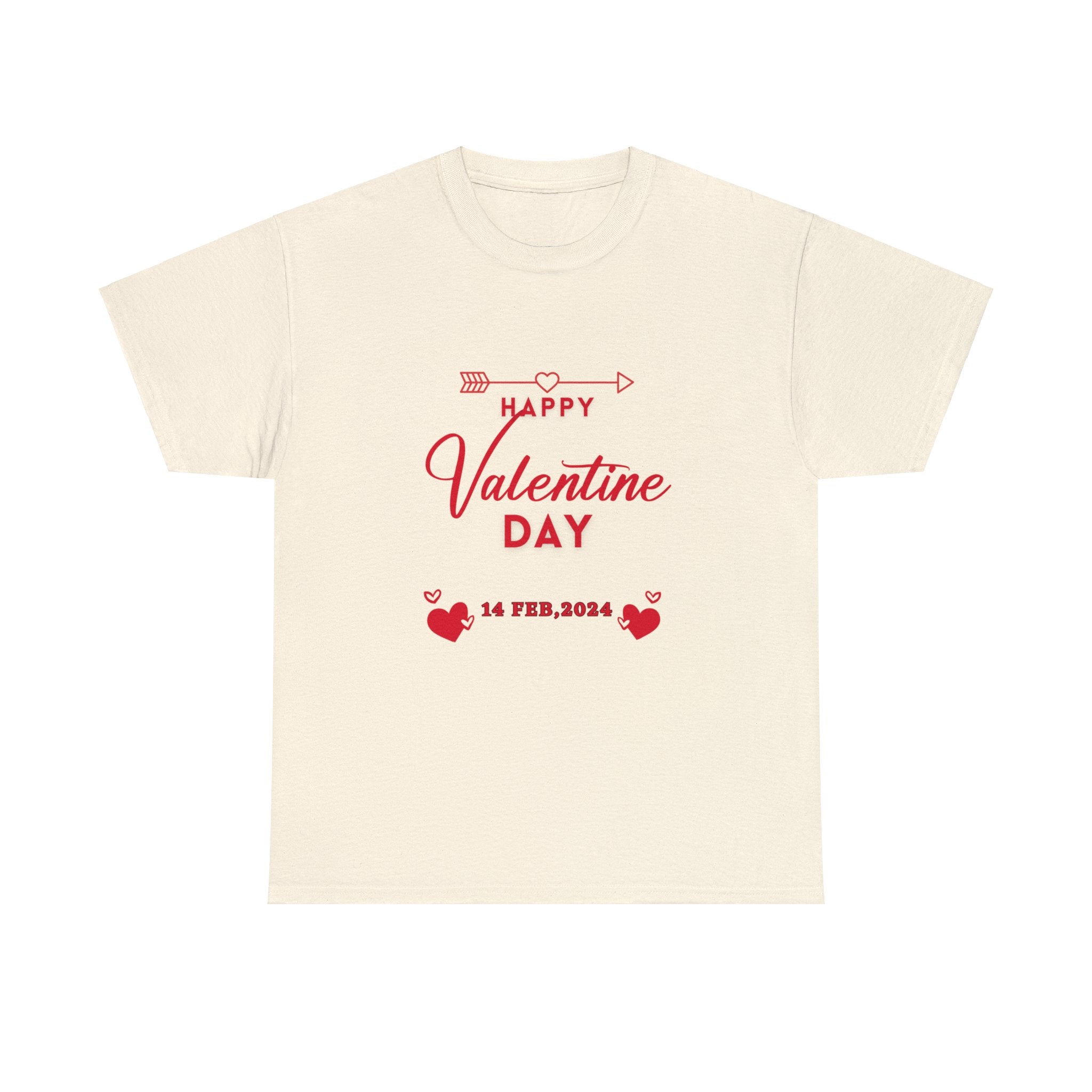 Celebrate Love in Style with Our Exclusive Happy Valentine's Day T-Shirt - Limited Edition Design for a Memorable Affair