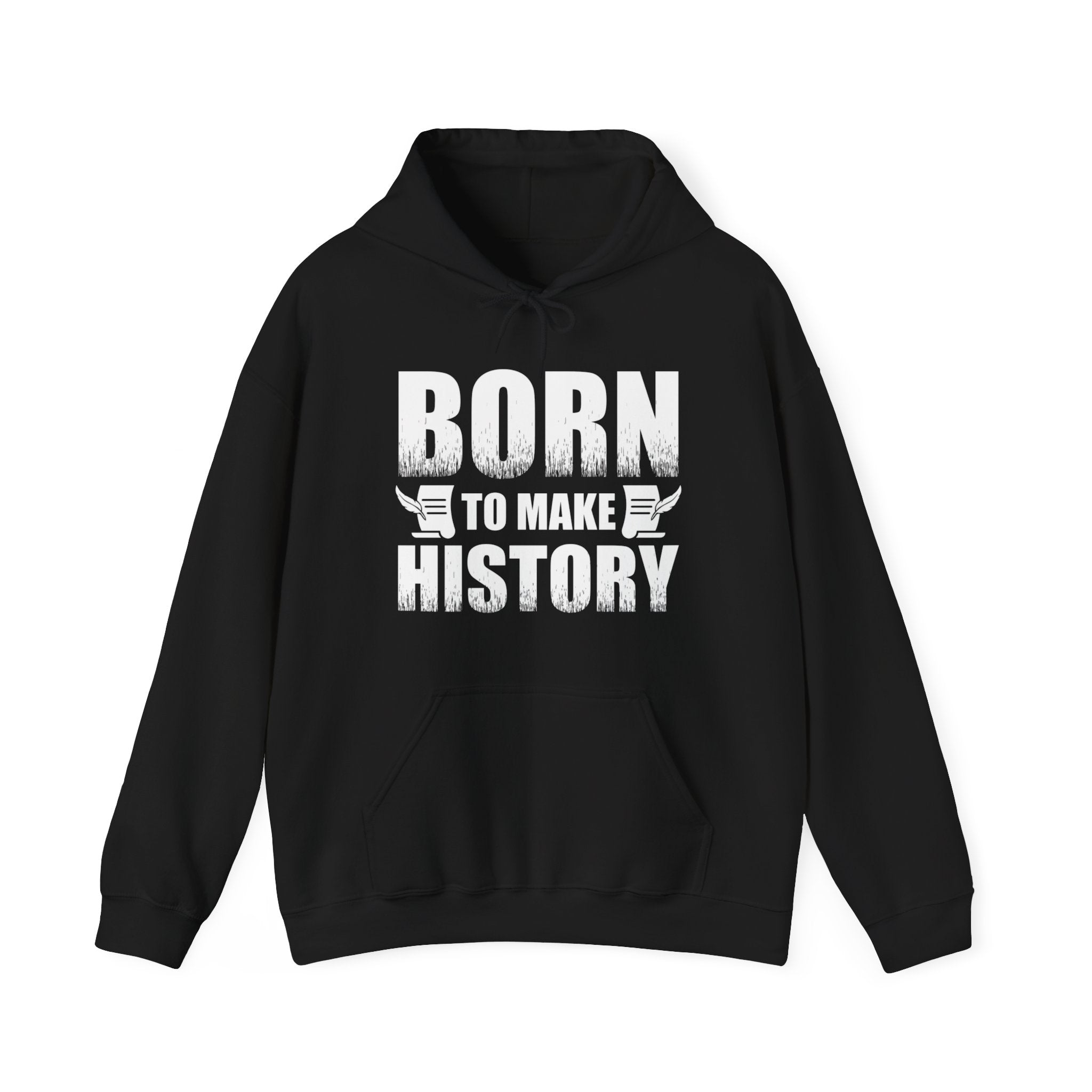 Vintage-Inspired Born to Make History Hoodie – Retro Ice Skating Champion Sweatshirt