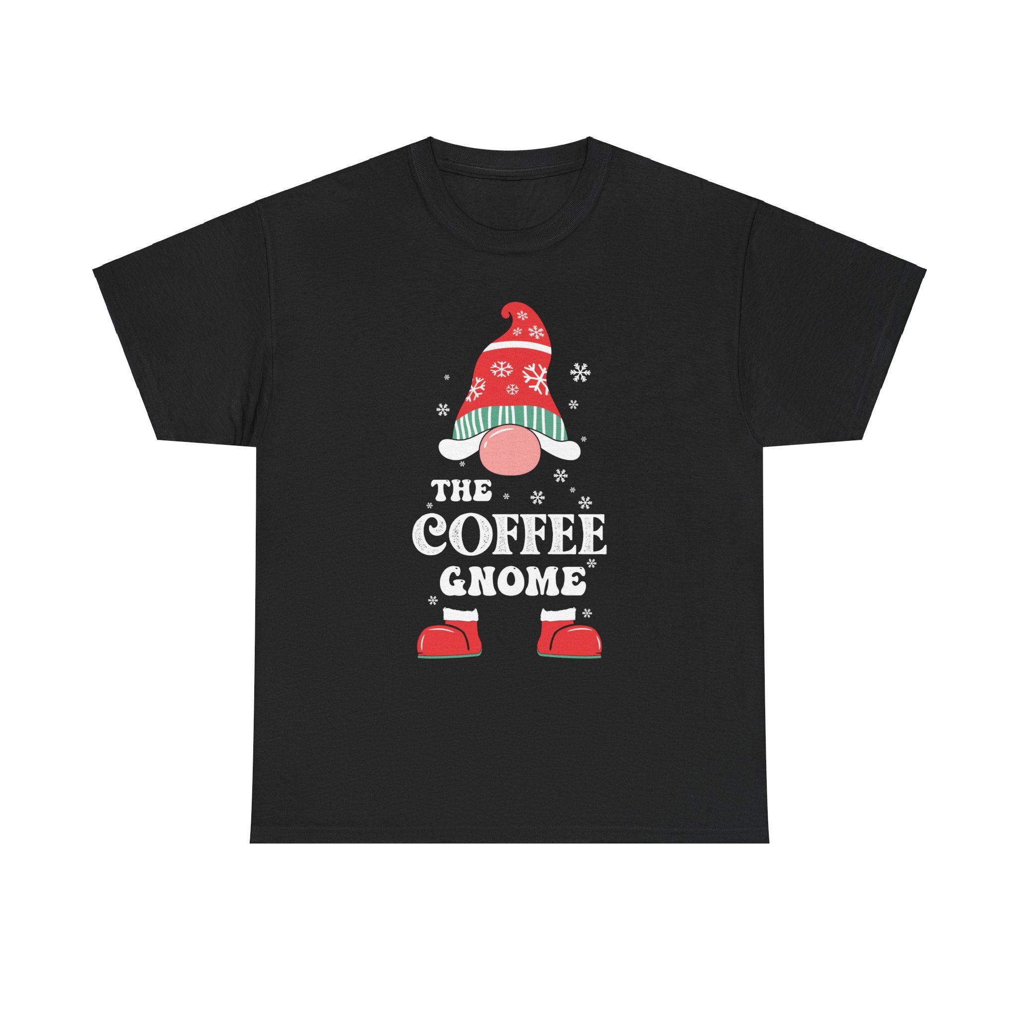 Adorable Coffee Gnome Graphic Tee: Perfect for Caffeine Lovers