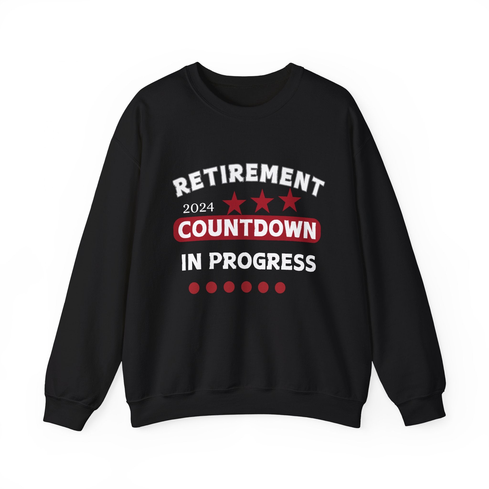 Retirement 2024 Countdown in Progress Sweatshirt - Celebrate the Journey