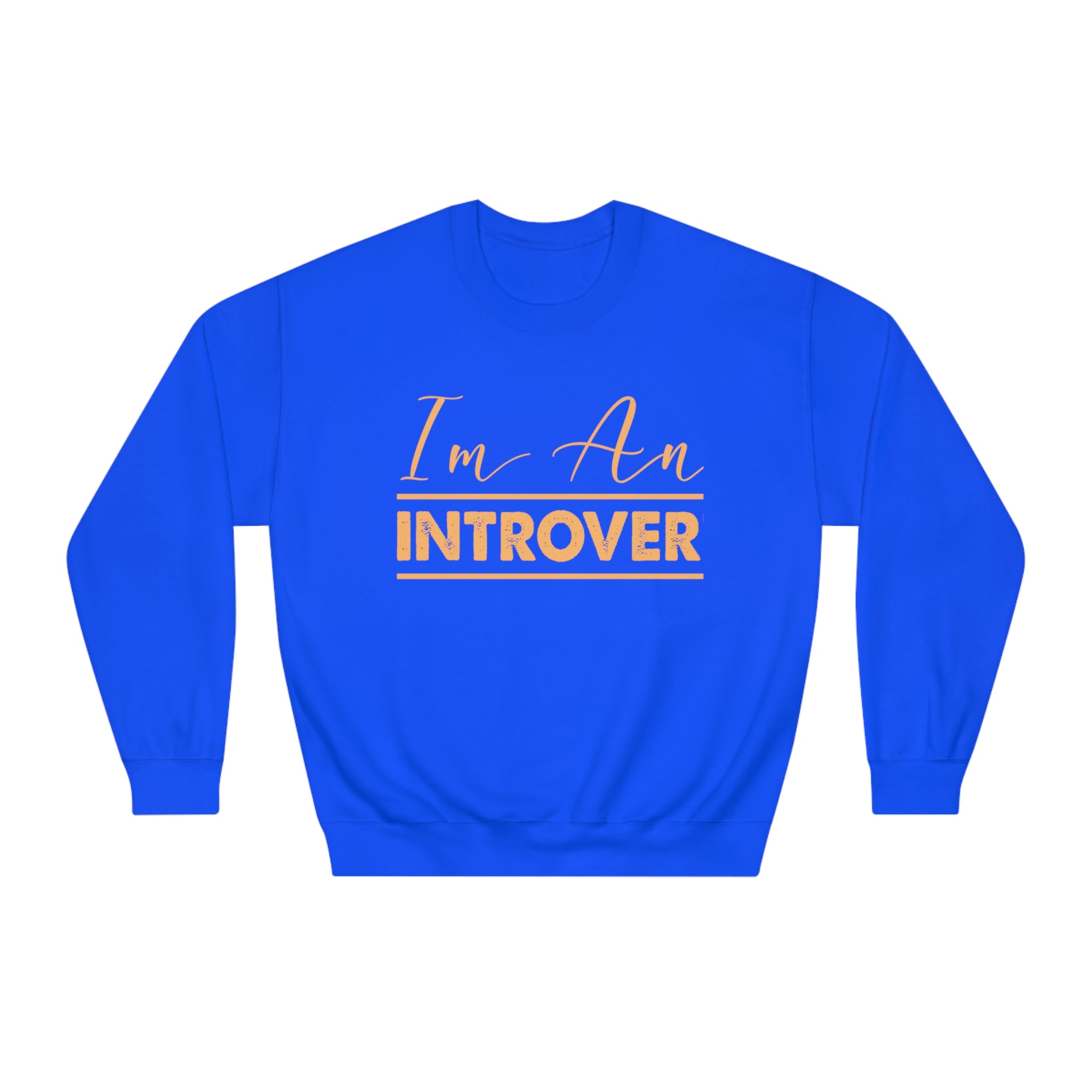 Cozy Introvert Vibes Sweatshirt - Comfortable Top for Quiet Souls