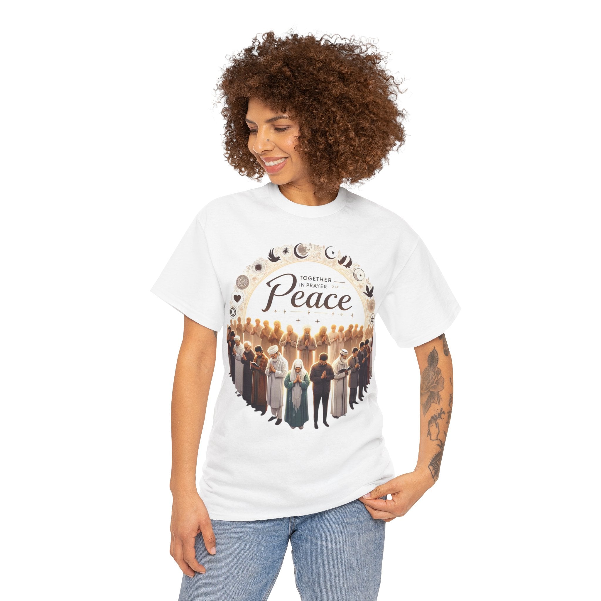 Empowerment Collection: 'Together for Peace' Unisex T-Shirt – Spread Unity and Harmony"