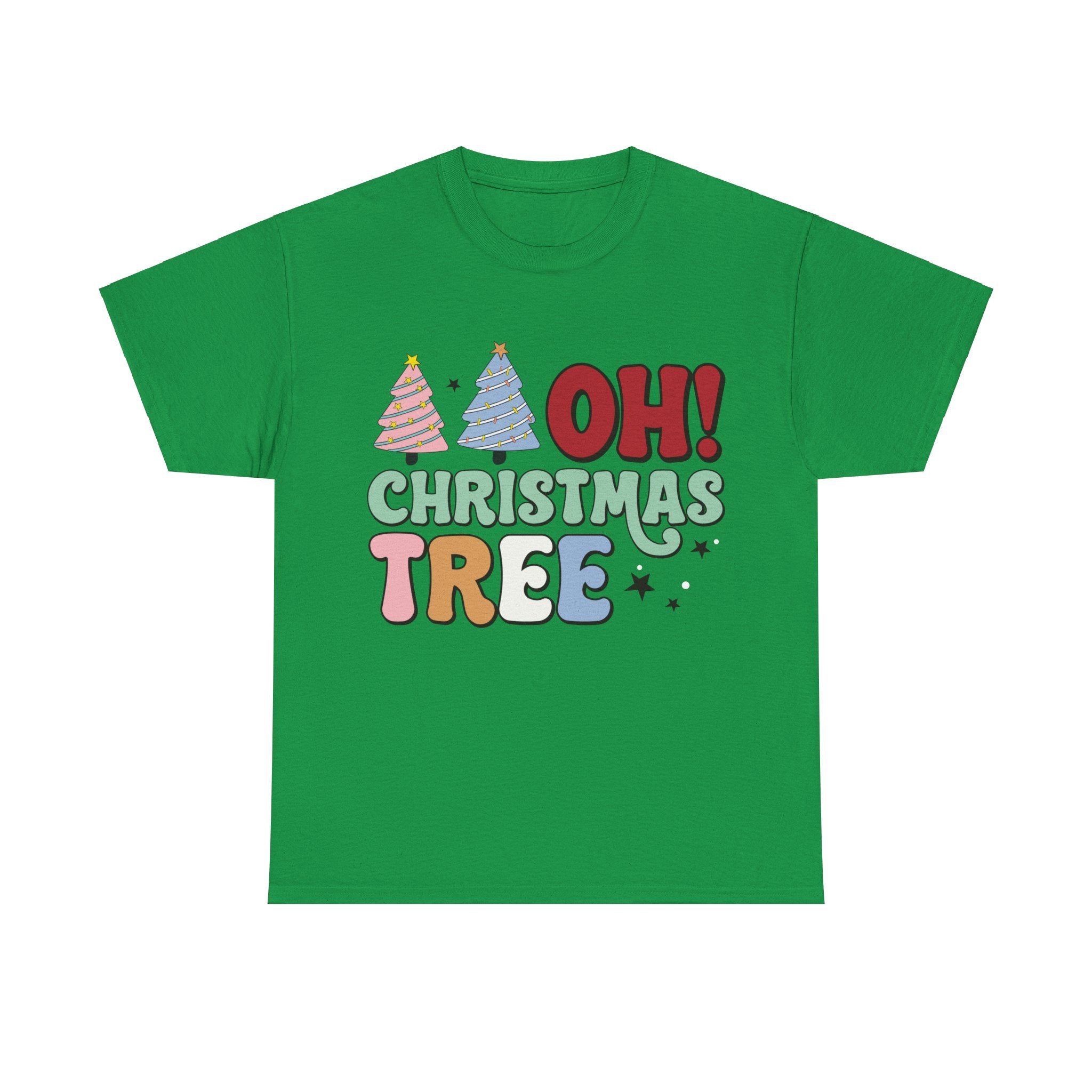 Festive 'Oh Christmas Tree' T-Shirt: Spread Holiday Cheer in Style