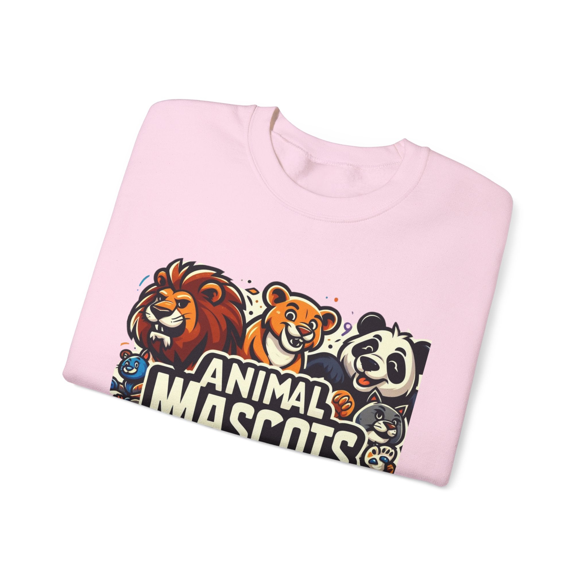 Wild Spirit Animal Mascots Sweatshirt: Embrace Nature's Essence in Style