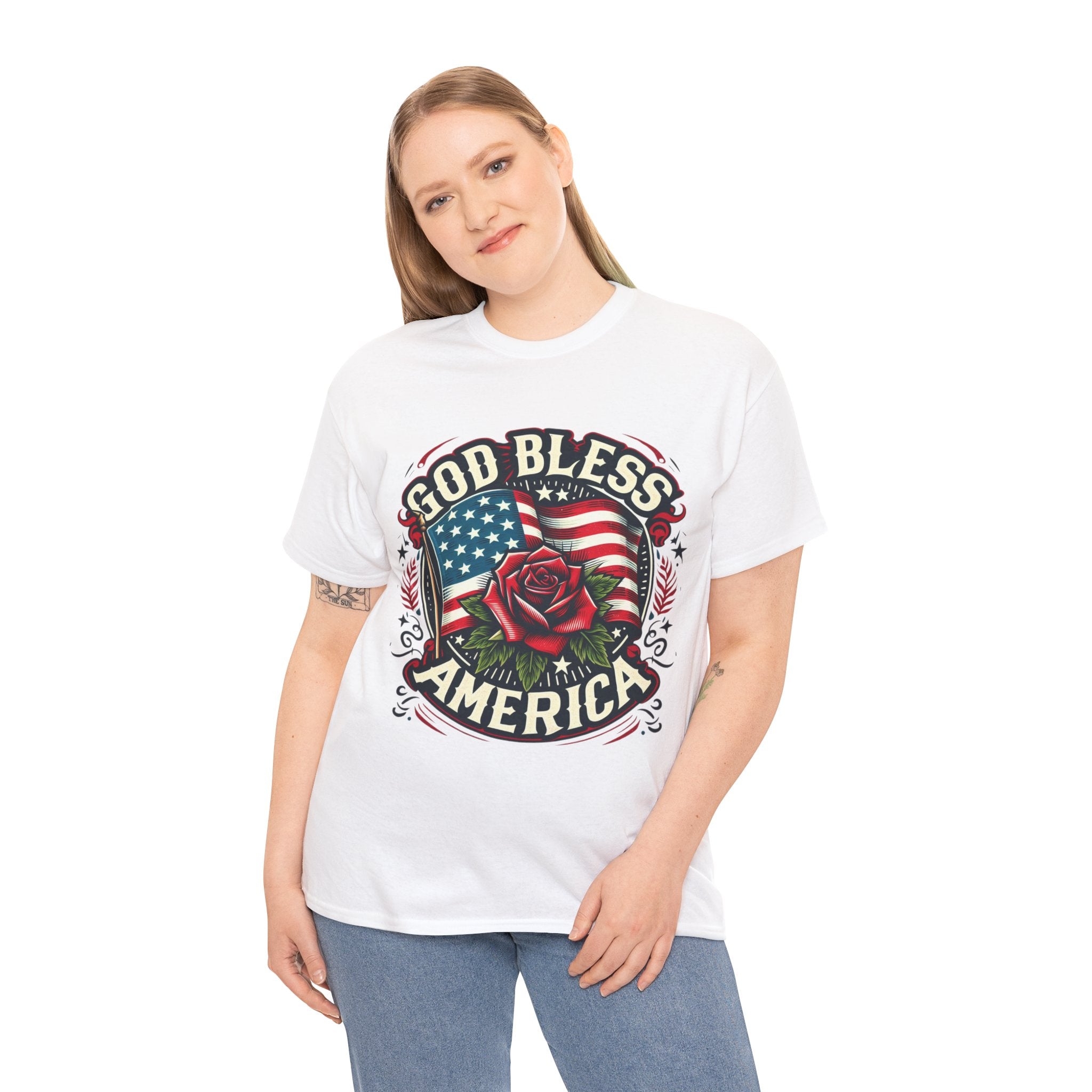 God Bless America T-Shirt: Patriotic Tee for Proud Americans