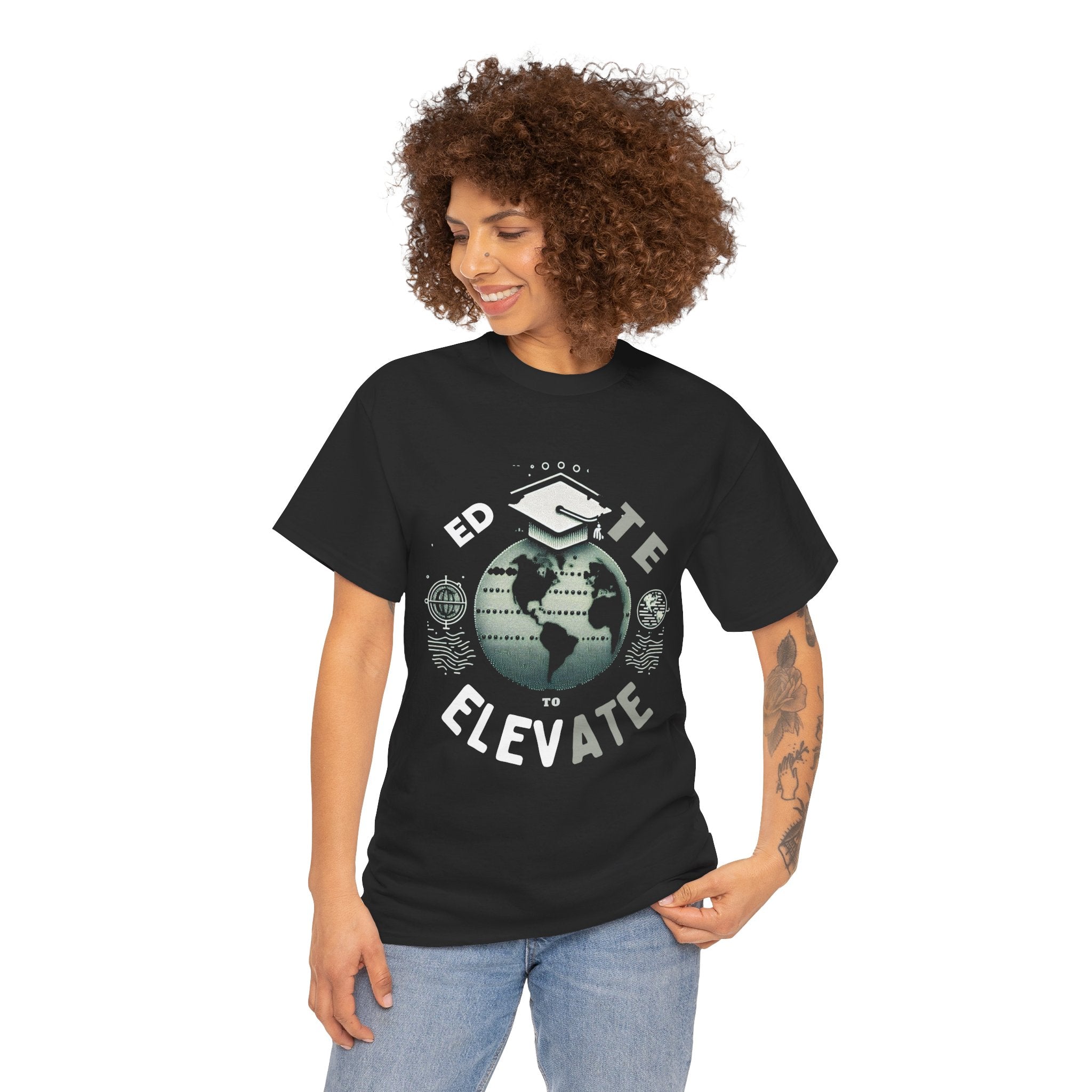 Empowerment Series: 'Educate to Elevate' T-Shirt