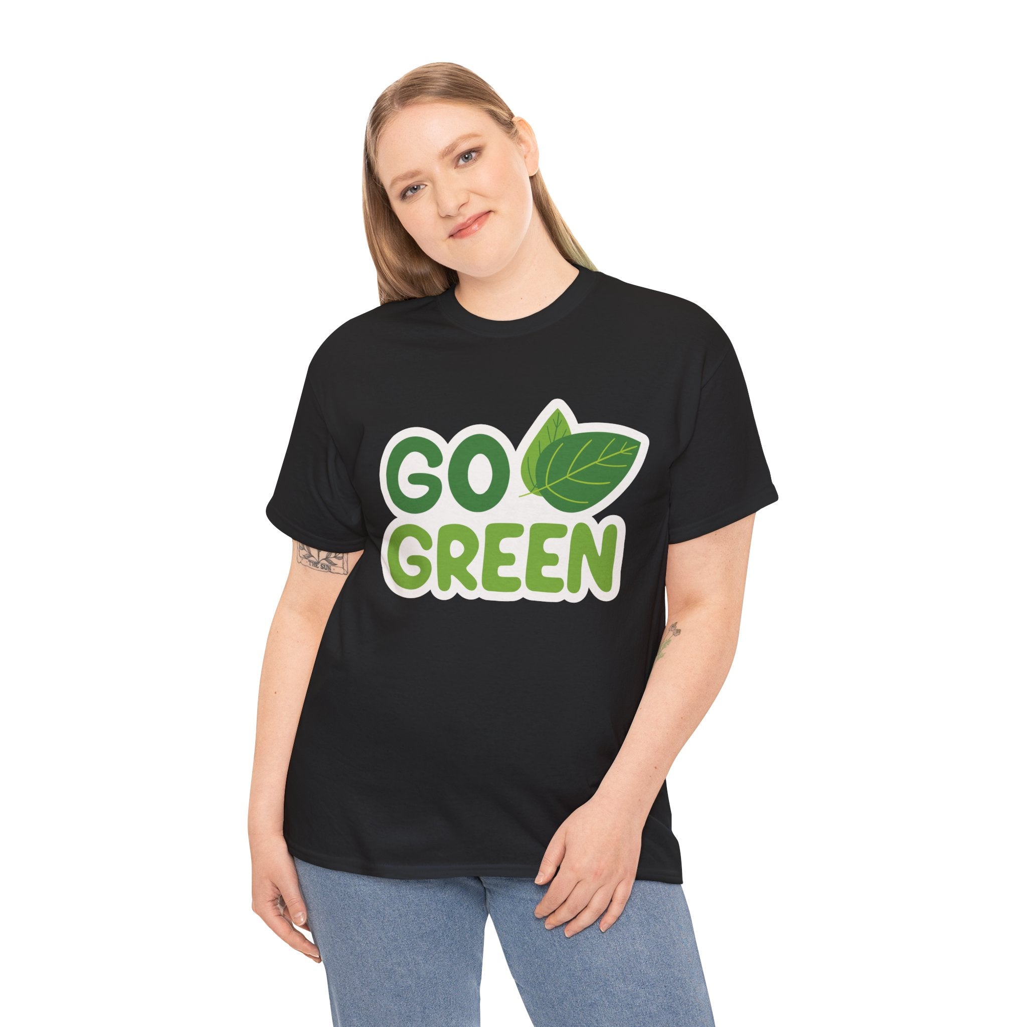 Earth Day Go Green T-Shirt: Eco-Friendly Tee for Environmental Enthusiasts