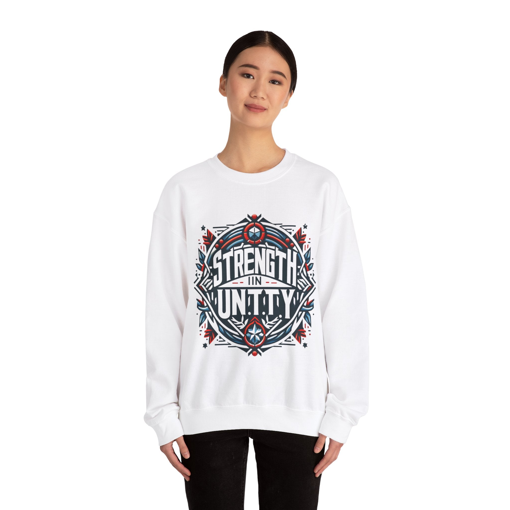 Strength in Unity Sweatshirt: Empowering Design for Solidarity