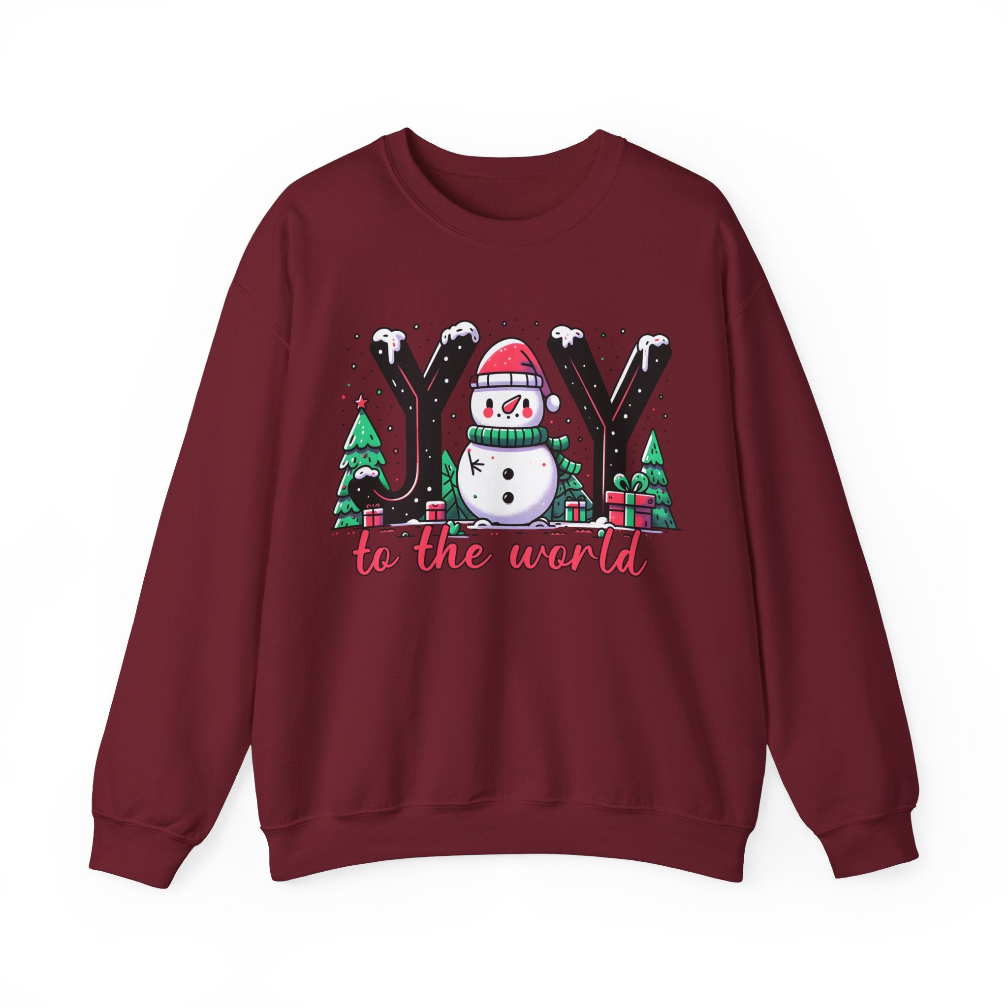 Spread Holiday Cheer with our 'Joy to the World' Christmas Sweatshirt