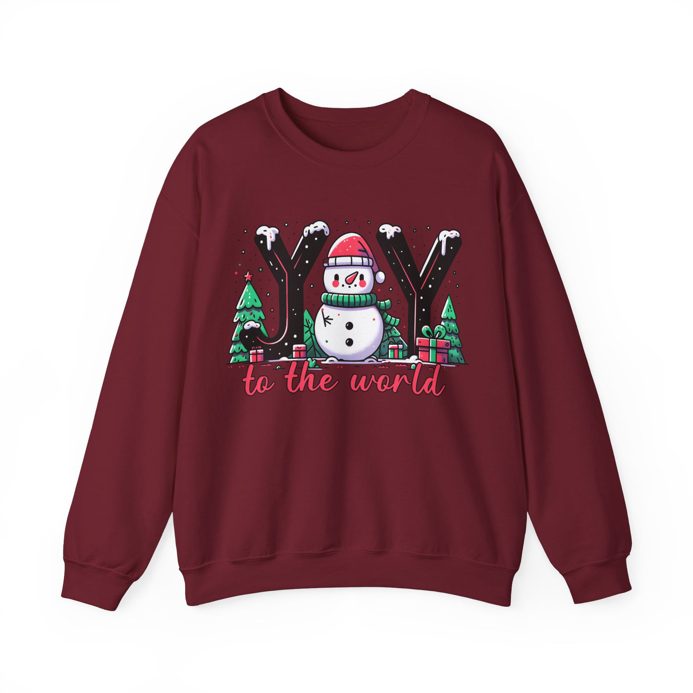 Joy to the World Christmas Sweatshirt: Spread Holiday Cheer