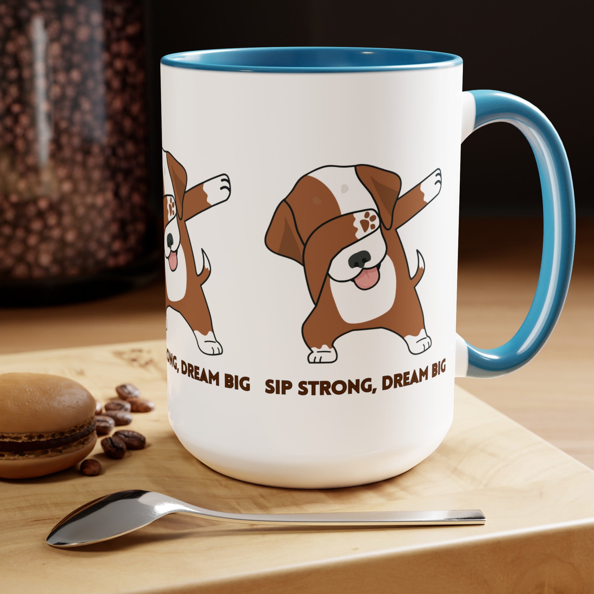 Sip Strong, Dream Big Mug – Motivational Coffee Cup for Daily Inspiration and Success Boost