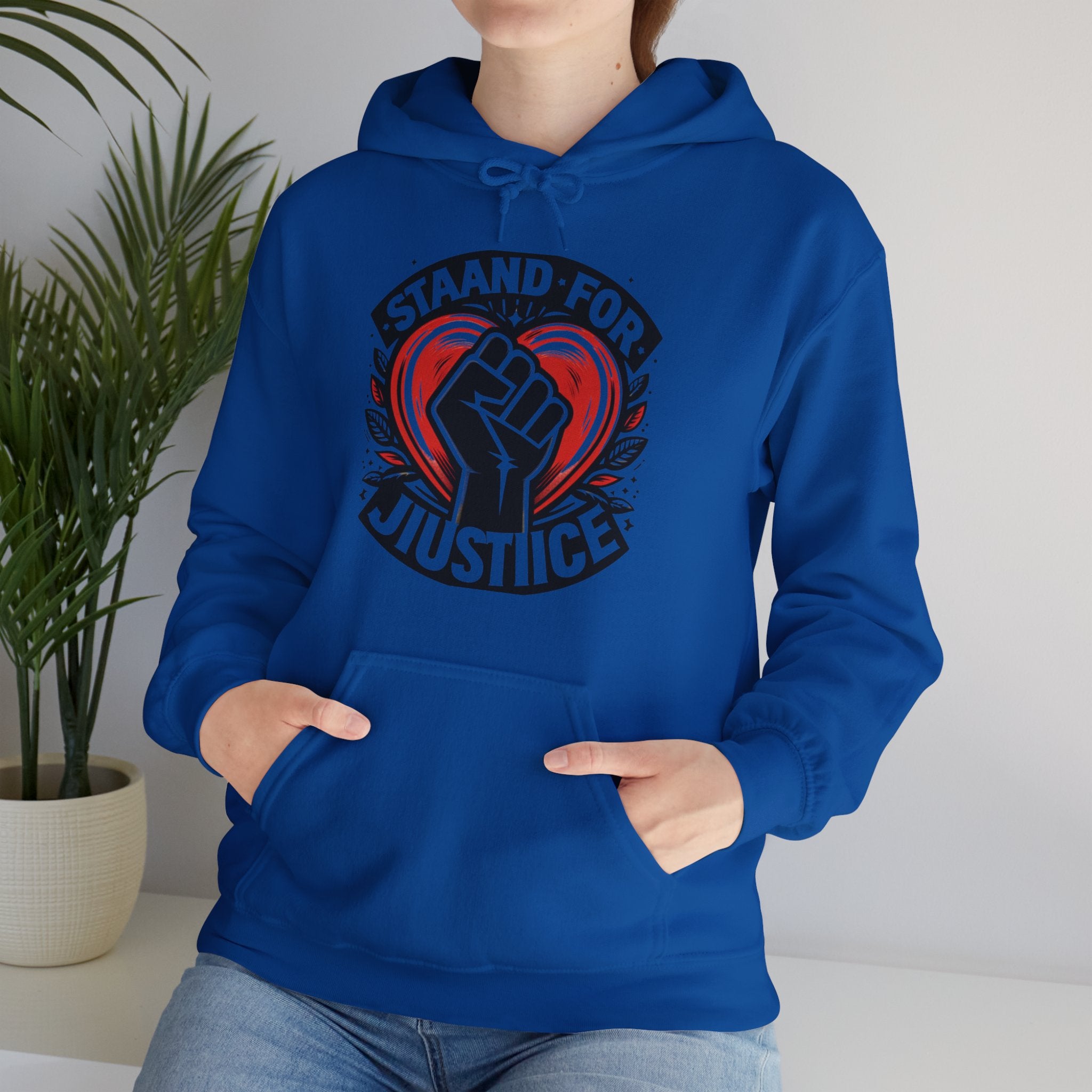 Stand Up for Justice Hoodie: Empowering Activism Statement Sweatshirt