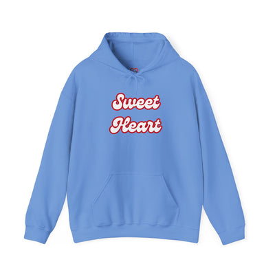 Sweetheart Valentine's Day Hoodie - Cute Heart Graphic, Cozy & Comfortable