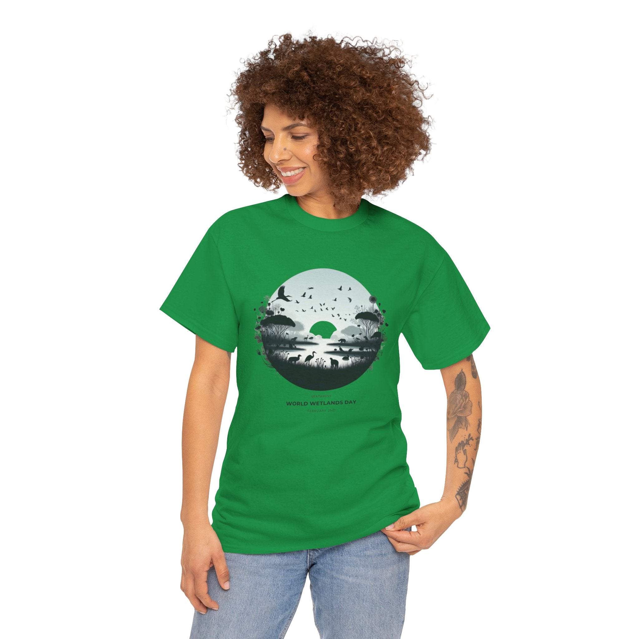 World Wetlands Day Commemorative T-Shirt: Celebrate Nature's Sanctuaries in Style