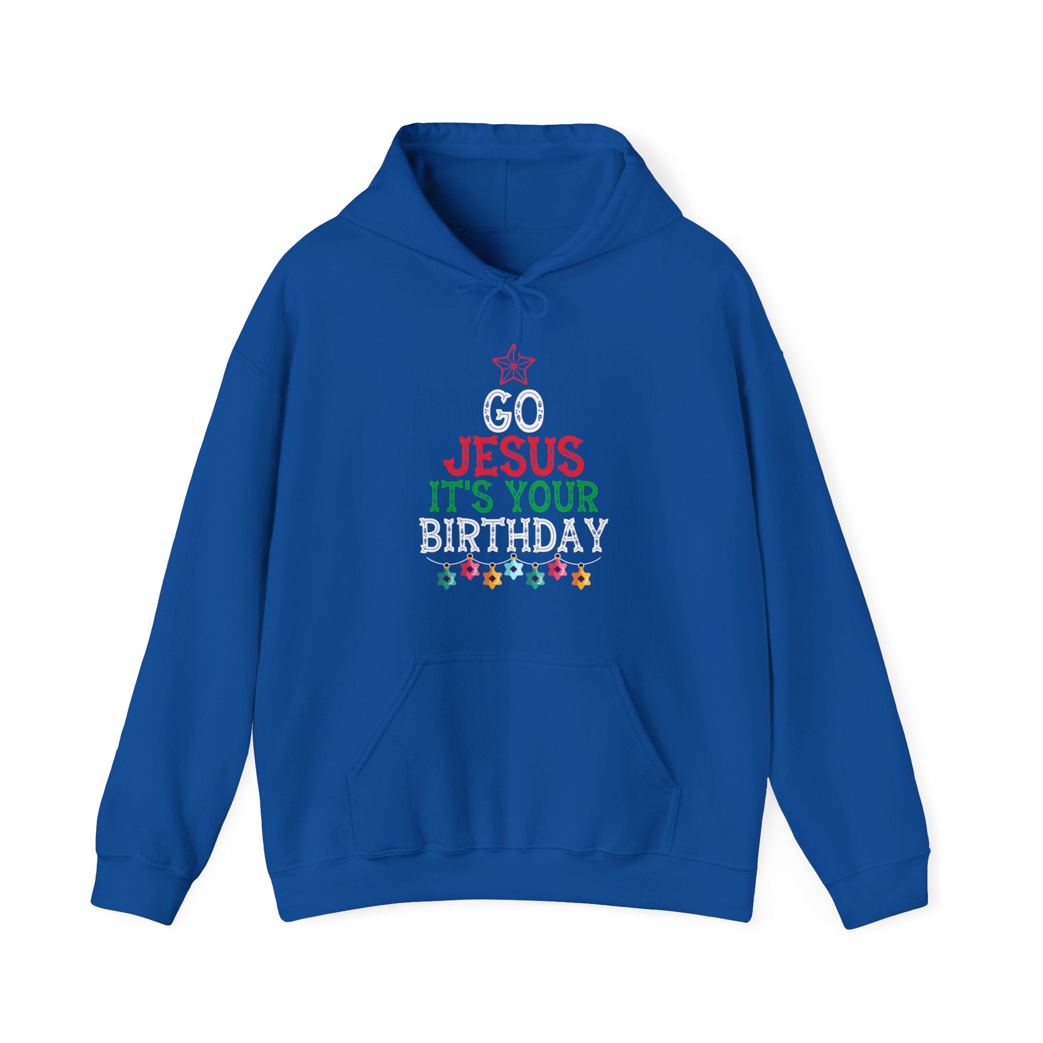 Go Jesus It's Your Birthday Hoodie - Festive Holiday Apparel"