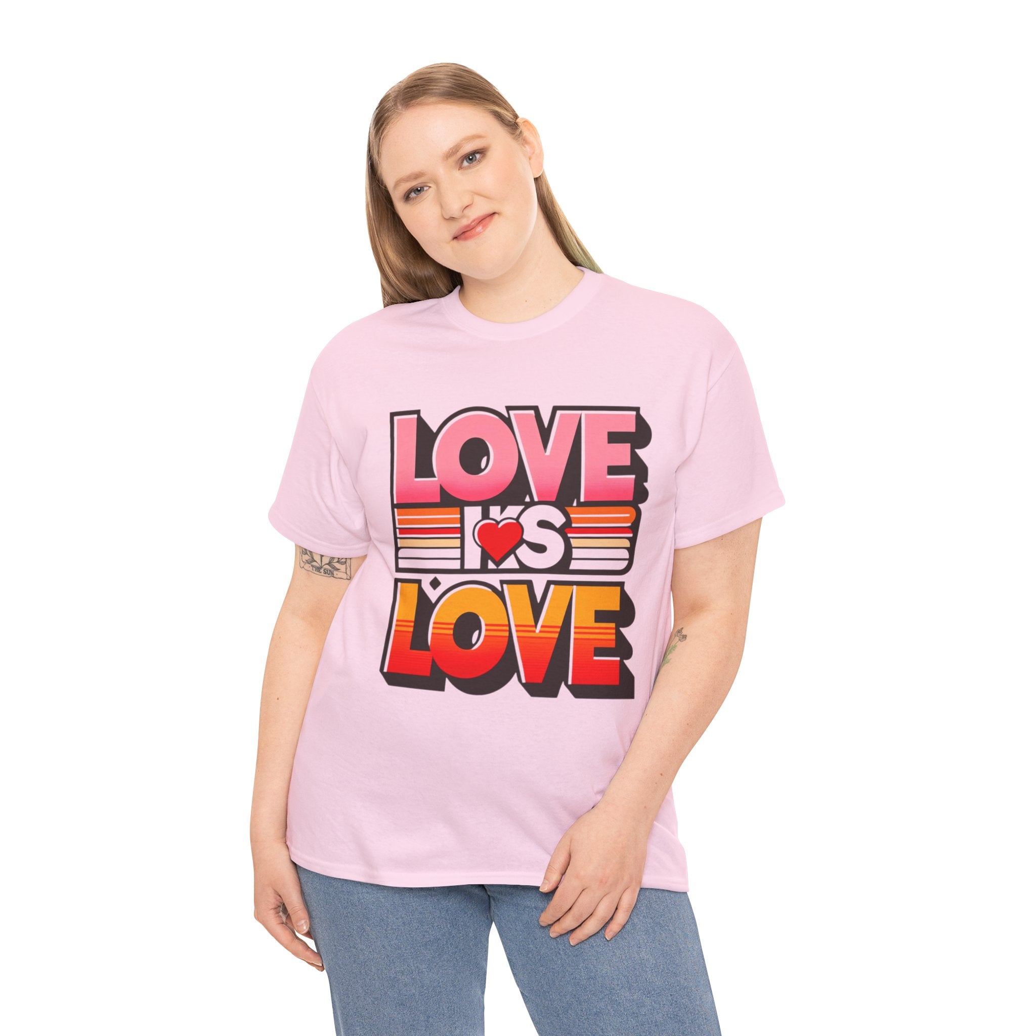 Love is Love T-Shirt: Spread Equality & Pride with Stylish Comfort