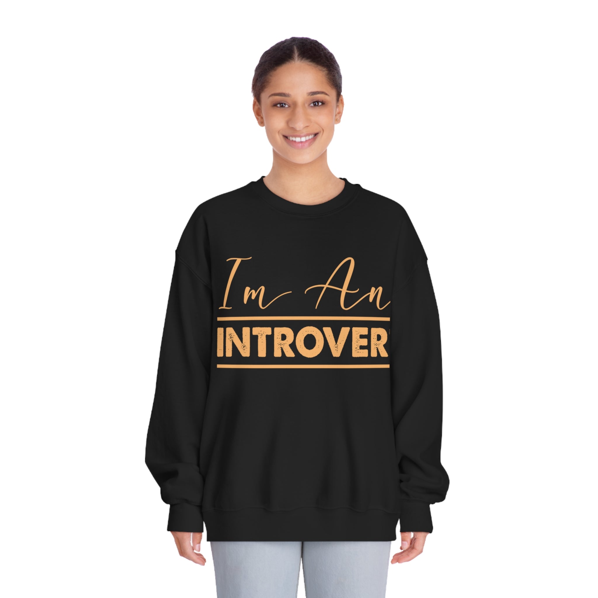 Cozy Introvert Vibes Sweatshirt - Comfortable Top for Quiet Souls