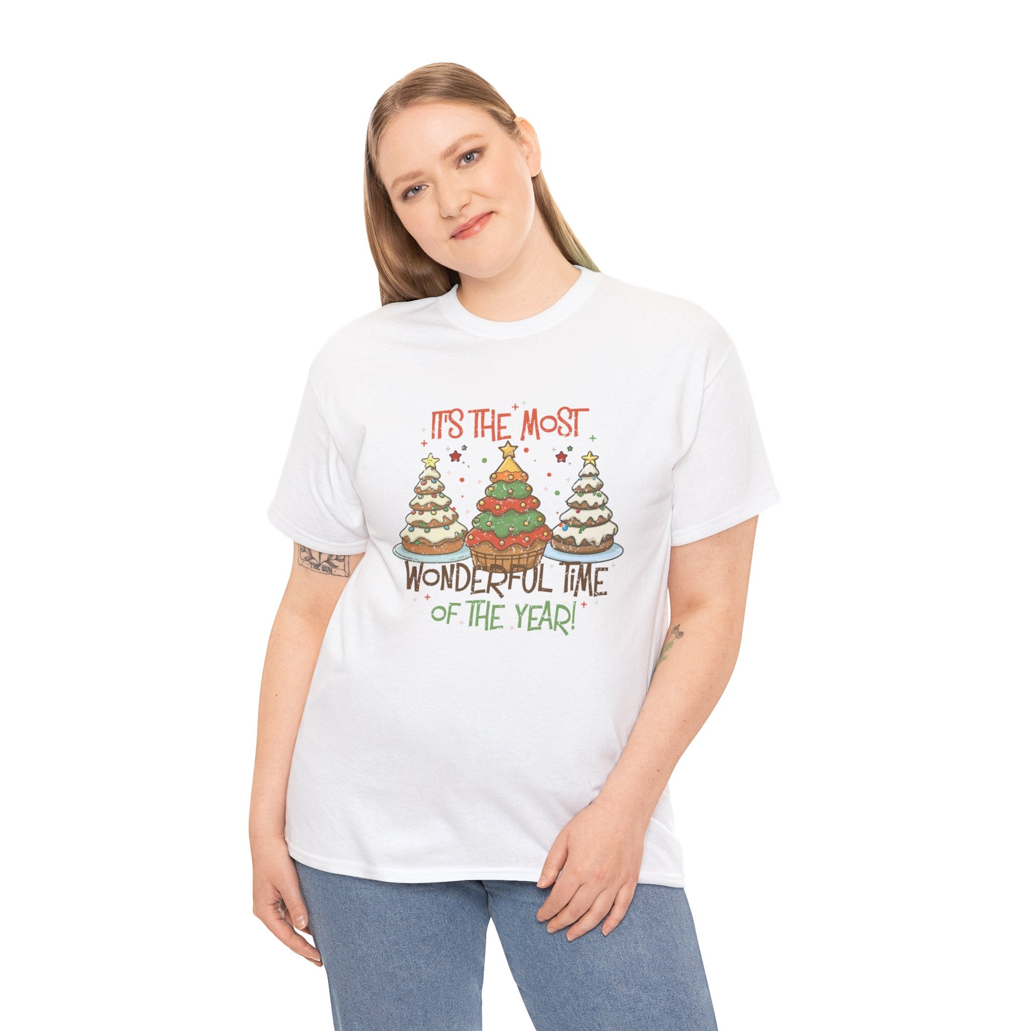 Vintage Holiday Vibes Tee: It's the Most Wonderful Time of the Year