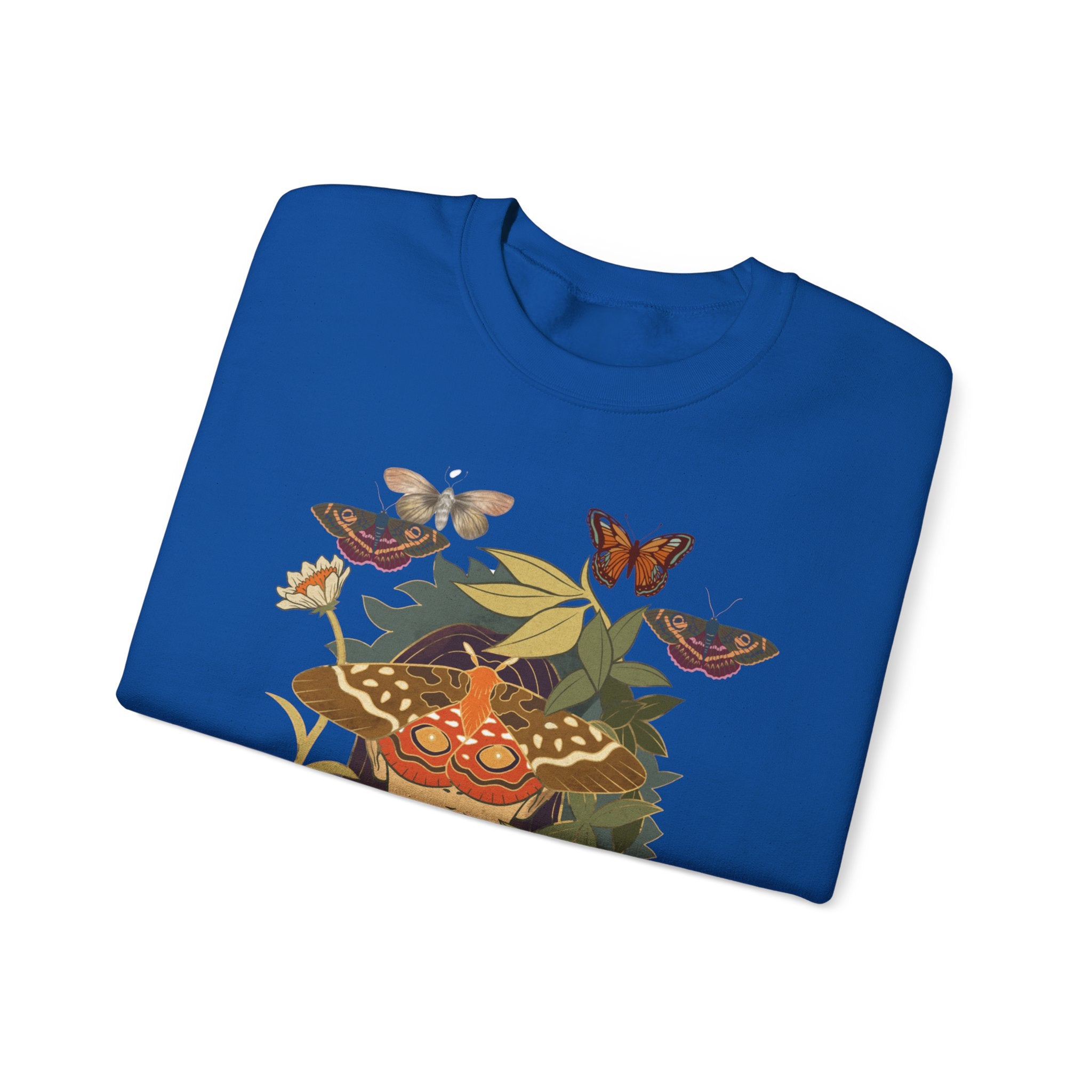 Elegant Vintage Moths Sweatshirt: Timeless Style & Comfort