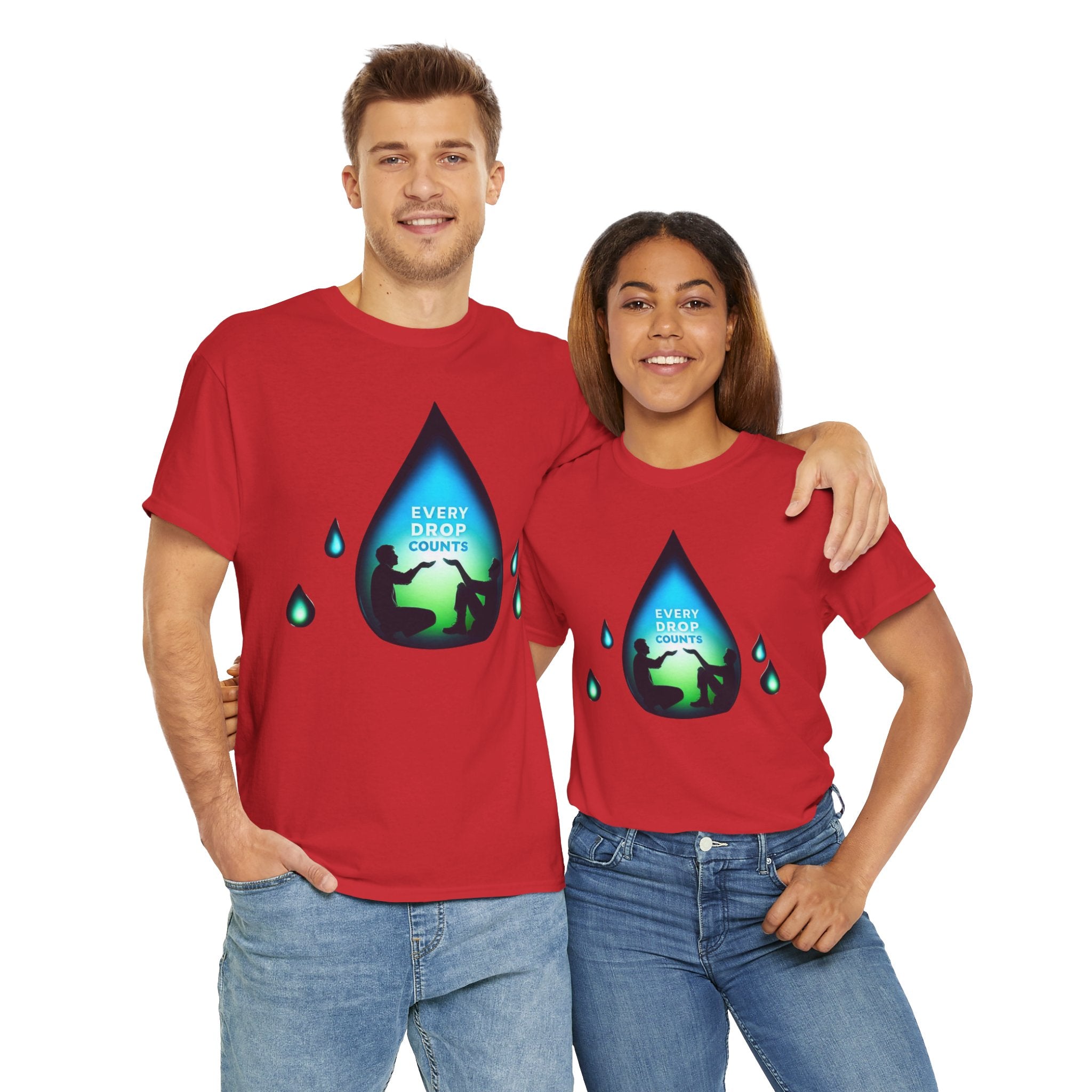 Every Drop Counts T-Shirt: Make a Statement with Sustainable Style