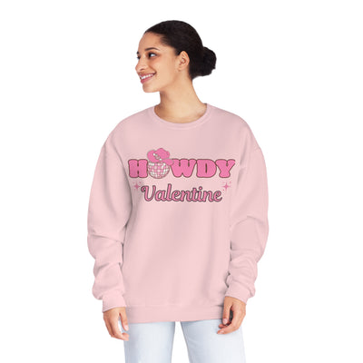 Howdy Valentine Sweatshirt - Cute Western-Themed Valentine's Day Sweatshirt