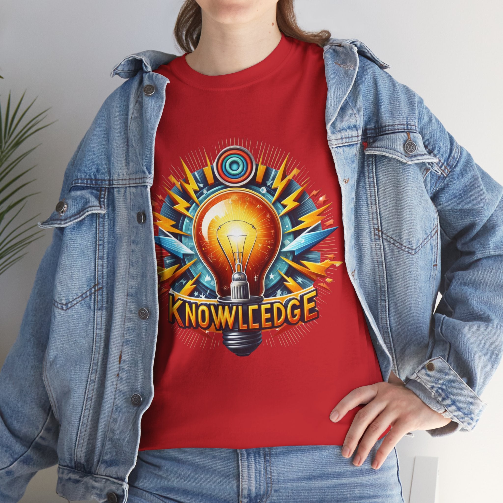 Empowerment Collection: 'Knowledge is Power' Inspirational T-Shirt