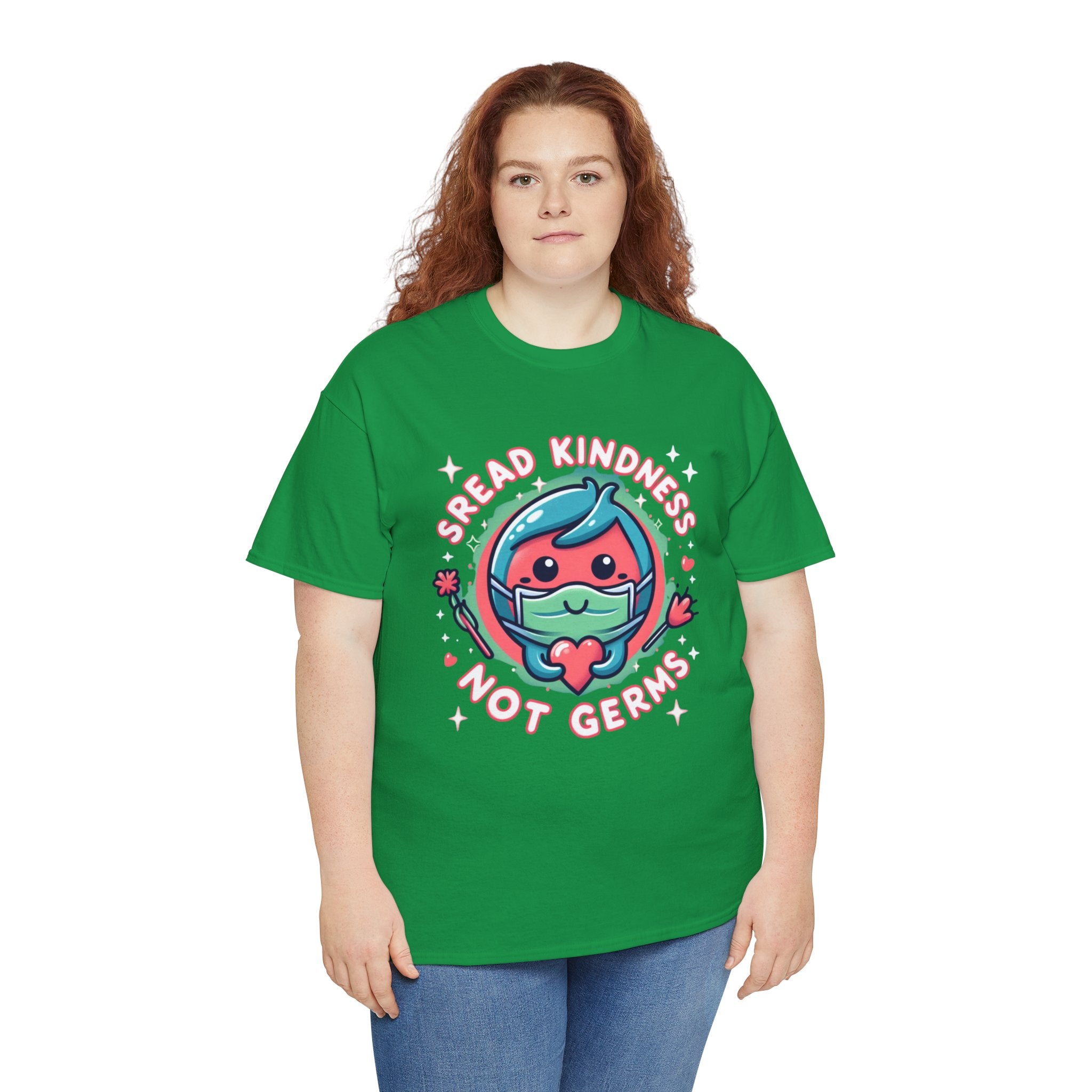 Spread Kindness, Not Germs T-Shirt: Inspire Positivity Everywhere You Go