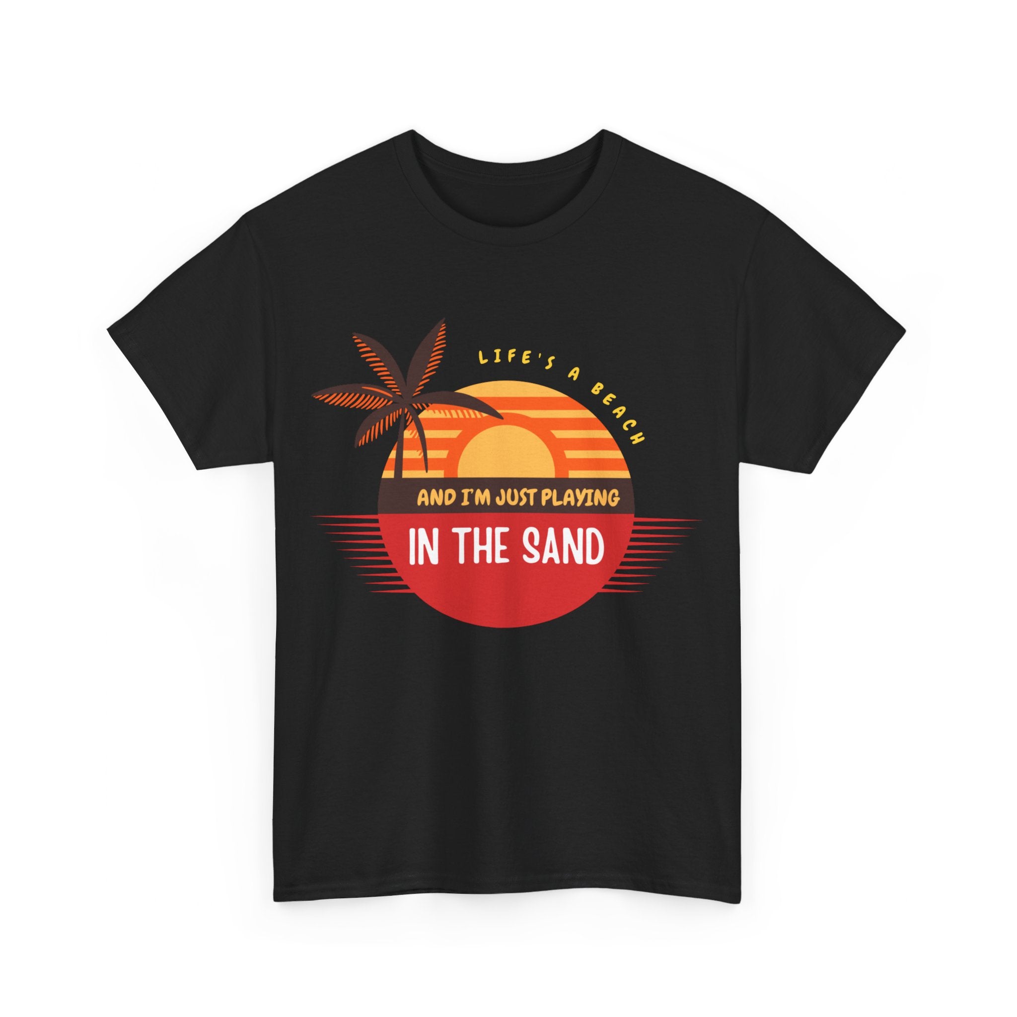 Life's a Beach T-Shirt - Play in the Sand with Style | Premium Quality Beachwear