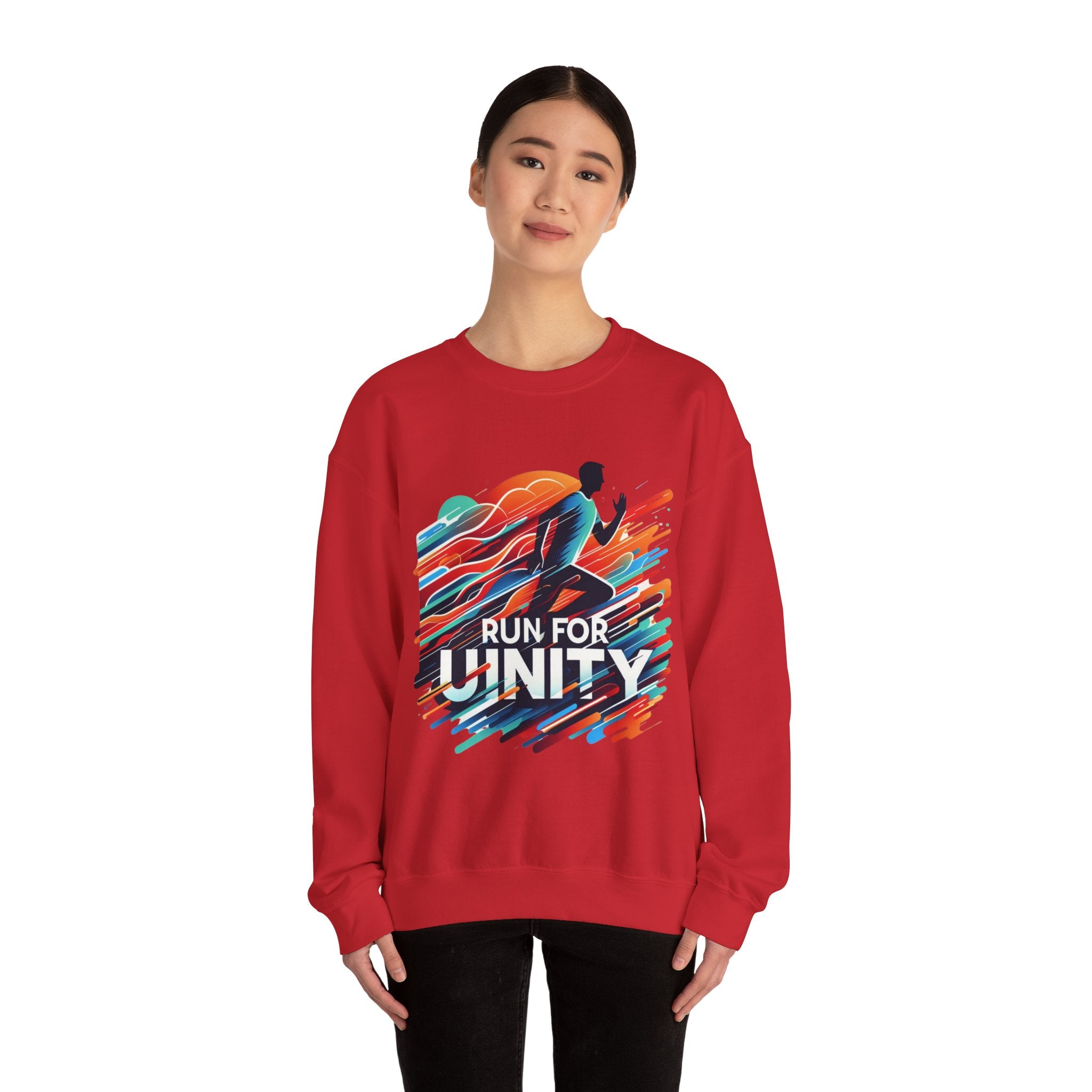 Unity in Motion: Limited Edition 'Run for Unity' Sweatshirt"