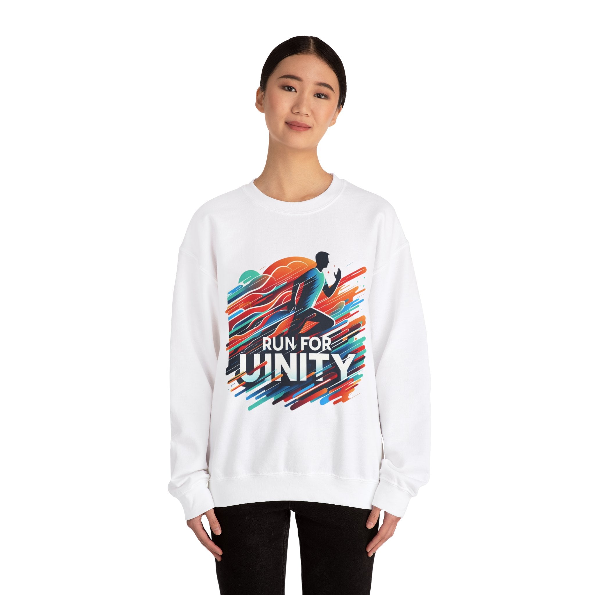 Unity in Motion: Limited Edition 'Run for Unity' Sweatshirt"