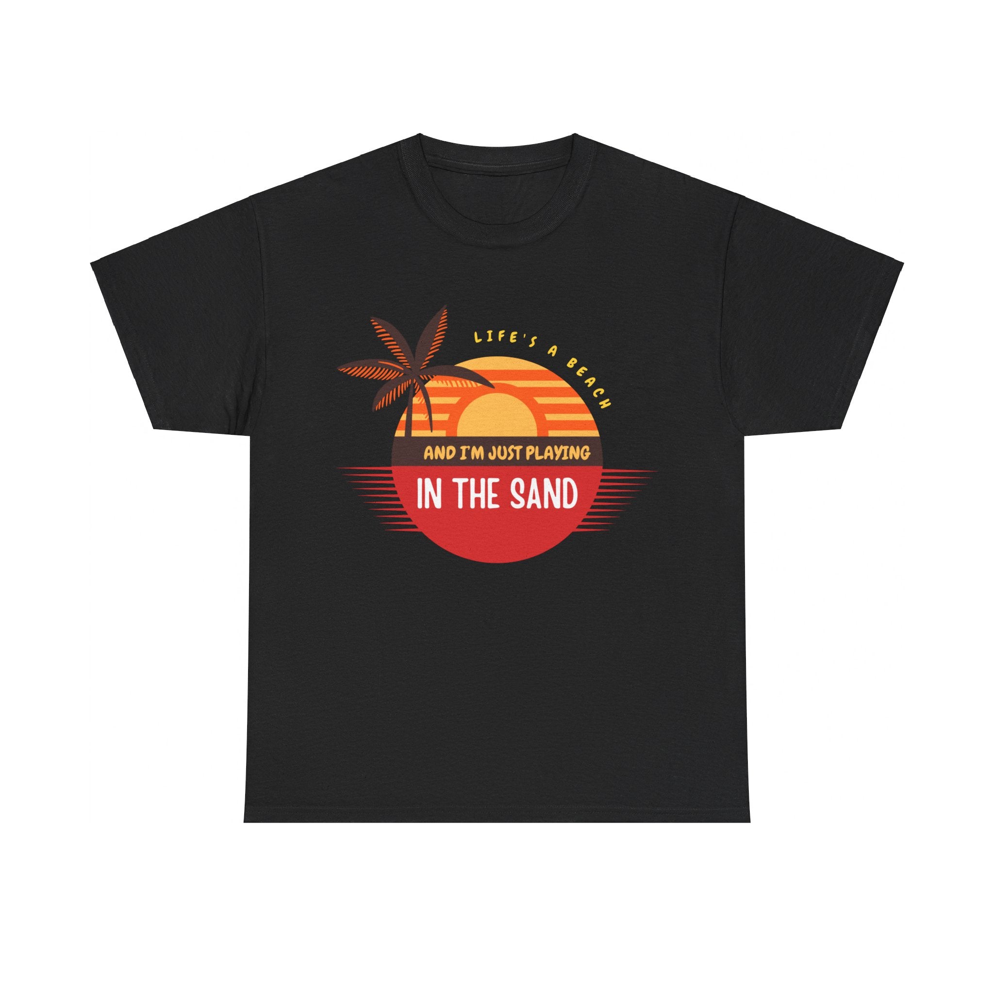 Life's a Beach T-Shirt - Play in the Sand with Style | Premium Quality Beachwear