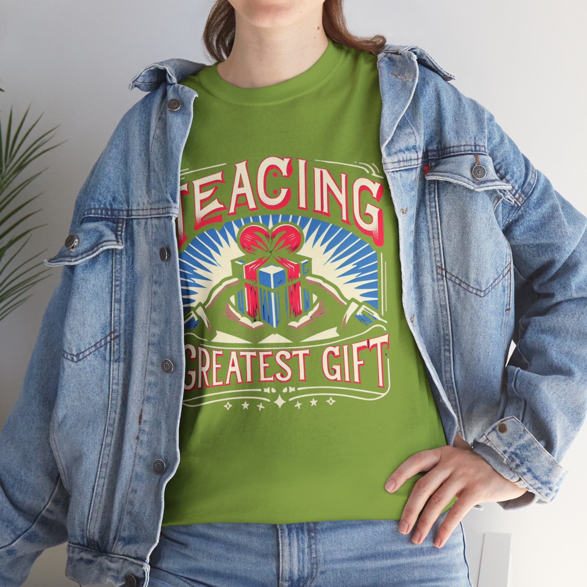 Empowerment Series: 'Teaching, The Greatest Gift' T-Shirt - Inspirational Educator Apparel