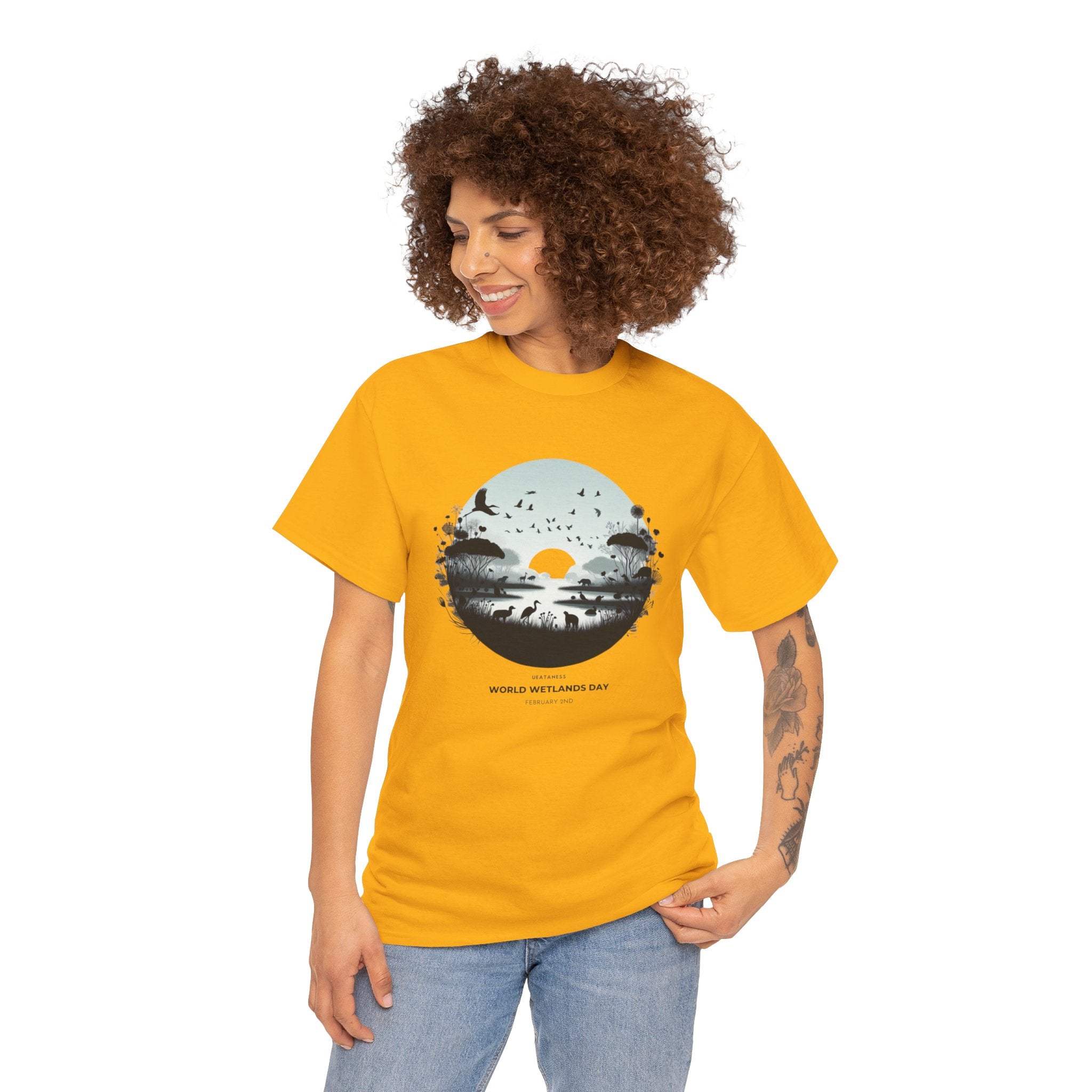 World Wetlands Day Commemorative T-Shirt: Celebrate Nature's Sanctuaries in Style