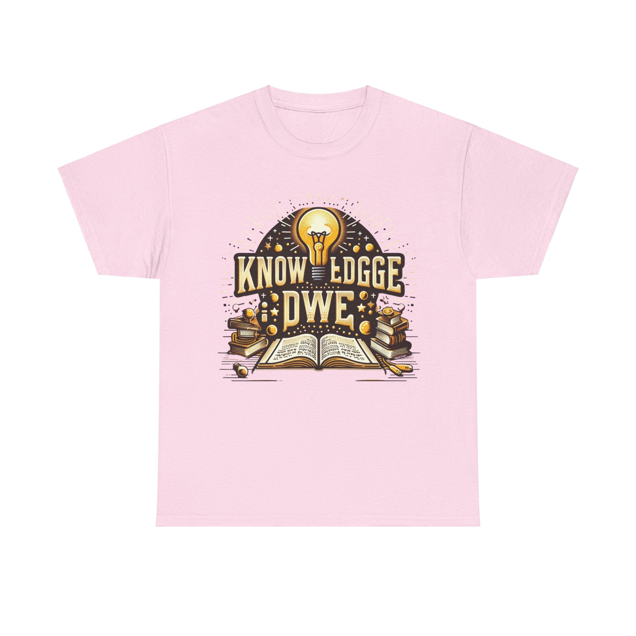 Empower Yourself with our 'Knowledge is Power' T-Shirt: Inspirational Tee for Intellectuals