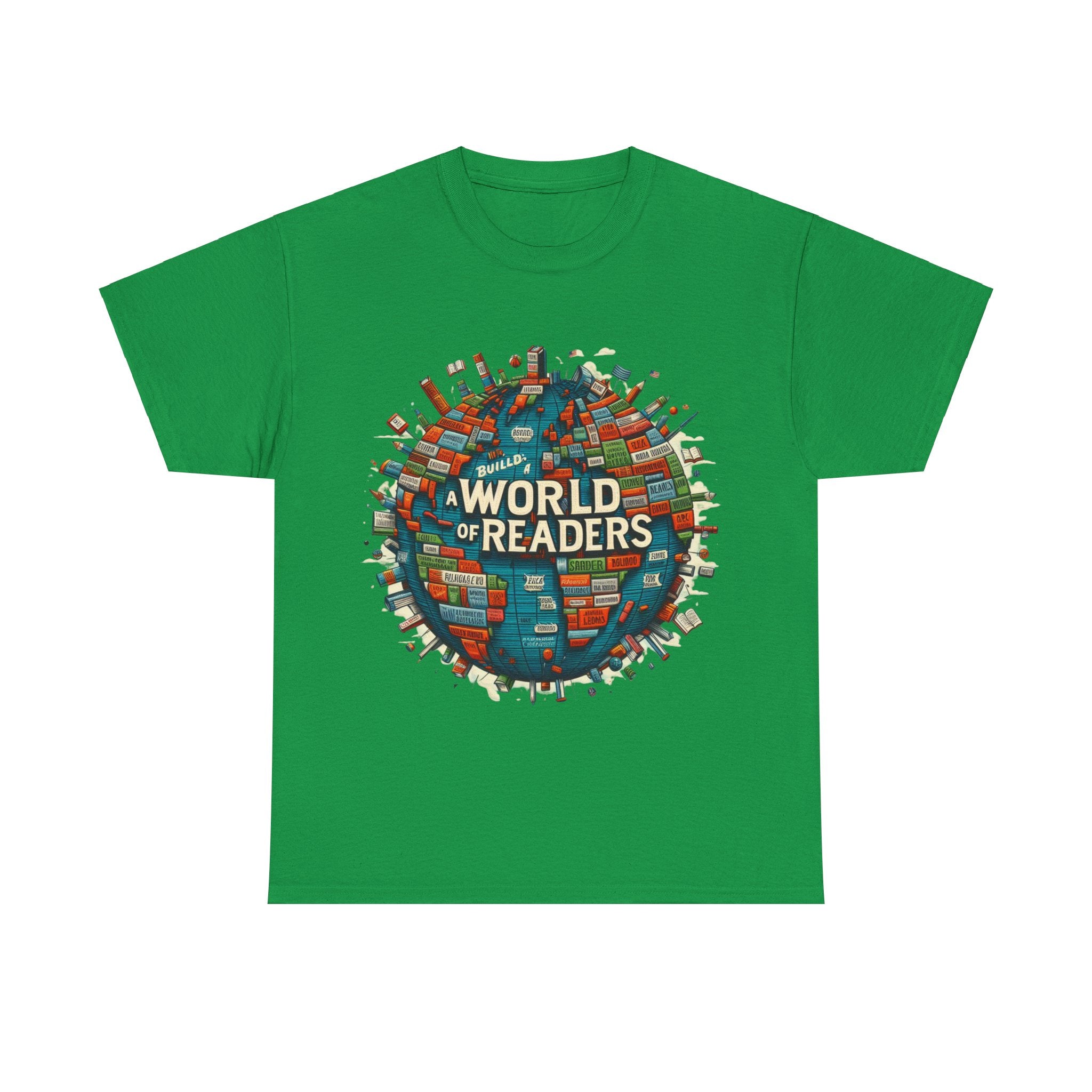 Empowerment Through Literacy: 'Building a World of Readers' T-shirt