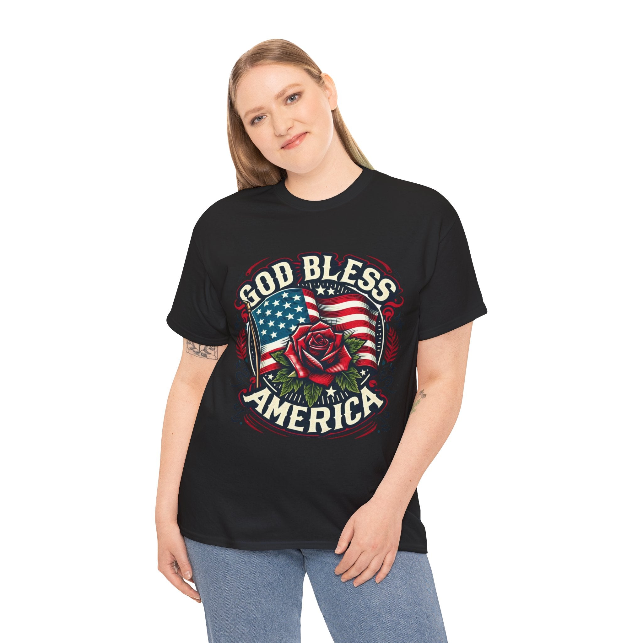 God Bless America T-Shirt: Patriotic Tee for Proud Americans