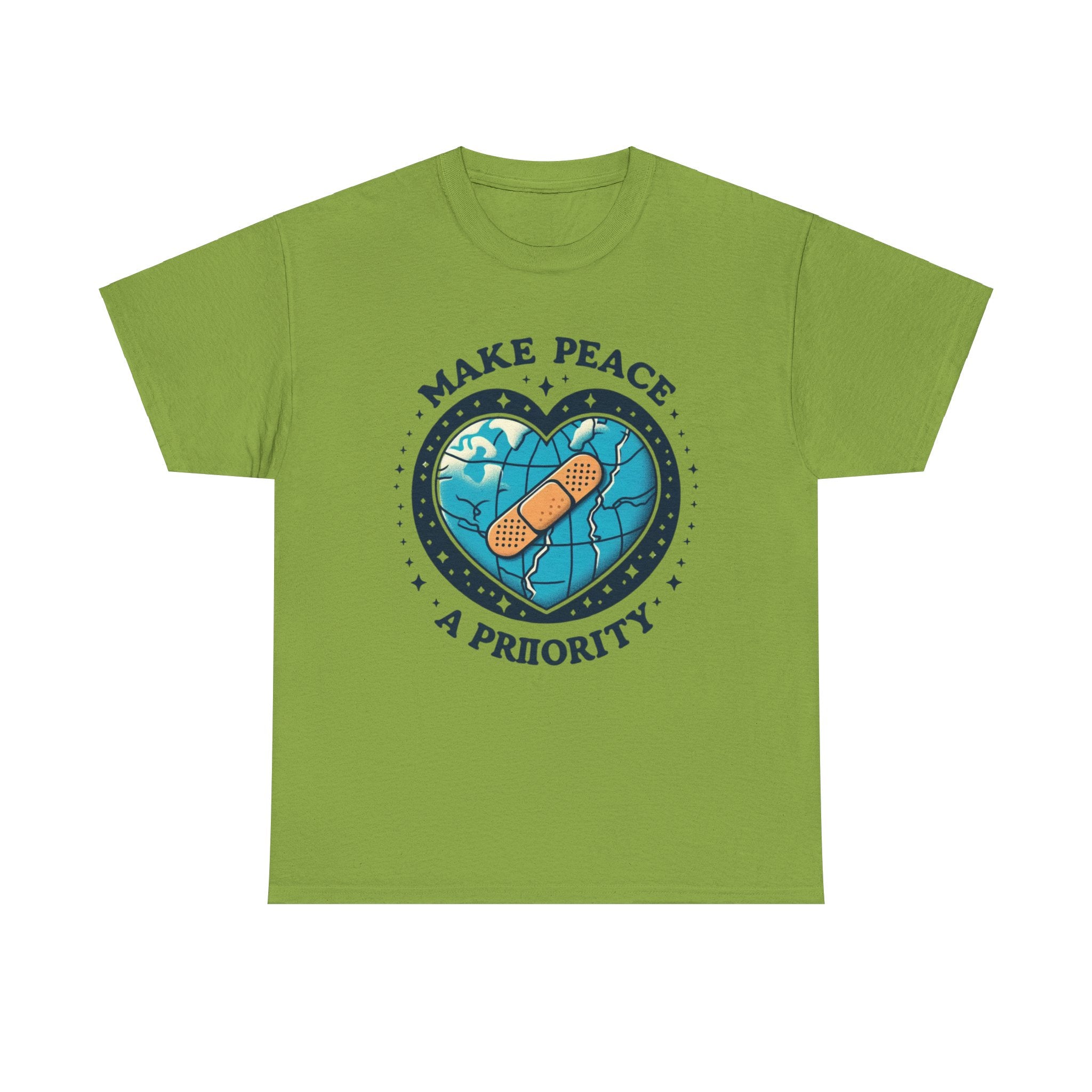 Empowerment Tee: 'Make Peace a Priority' Statement T-Shirt