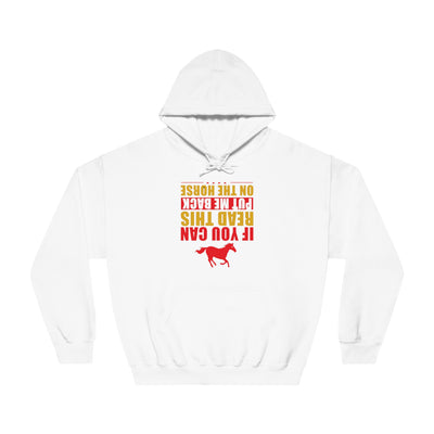 If You Can Read This Put Me Back On The Horse Hoodie