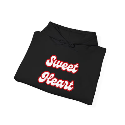 Sweetheart Valentine's Day Hoodie - Cute Heart Graphic, Cozy & Comfortable