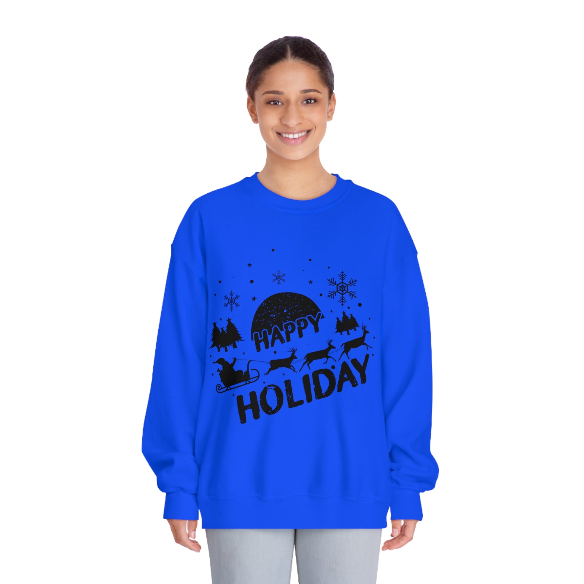 Festive Joy Christmas Sweatshirt: Spread Holiday Cheer