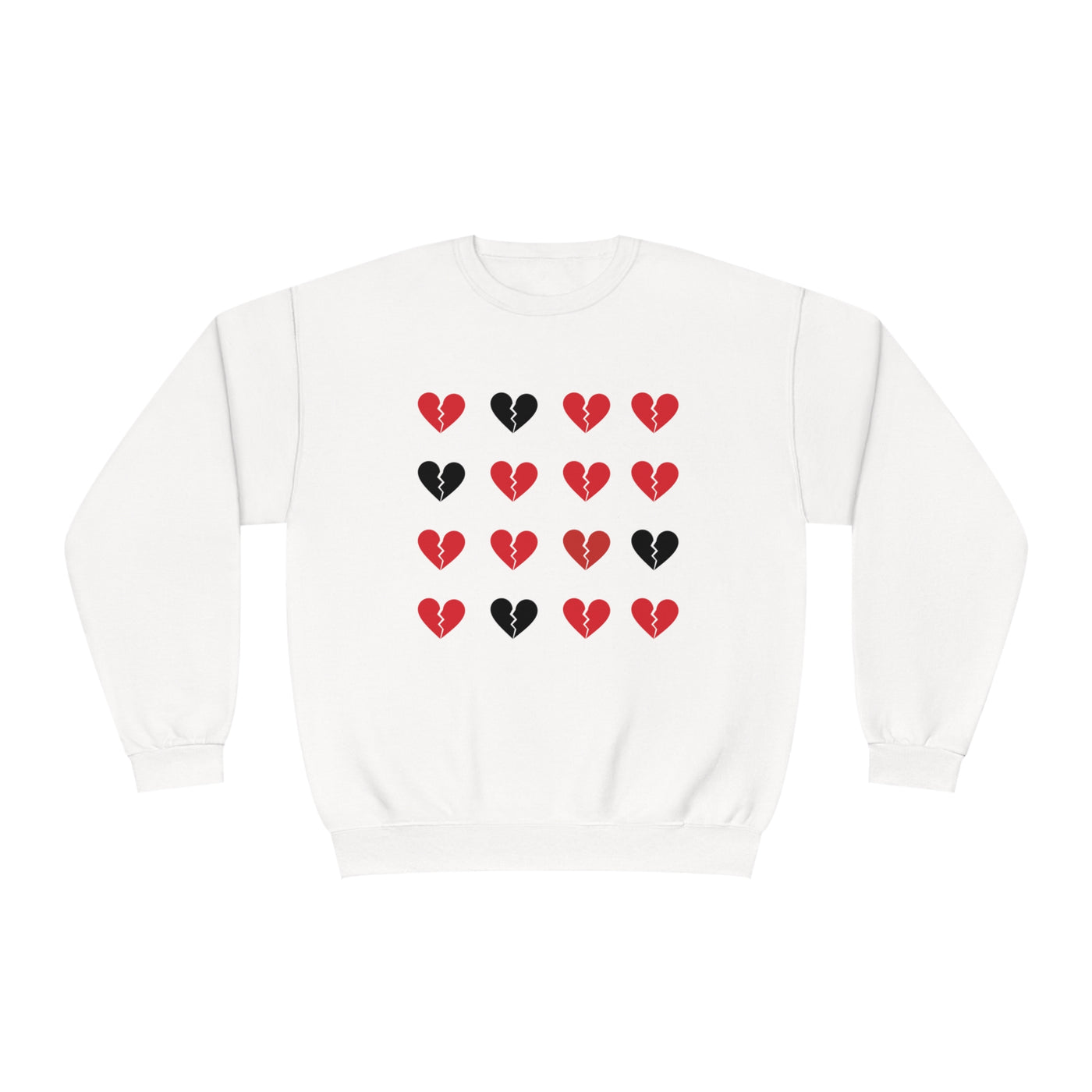 Broken Heart Valentine Sweatshirt - Funny Valentine's Day Gift for the Broken-Hearted