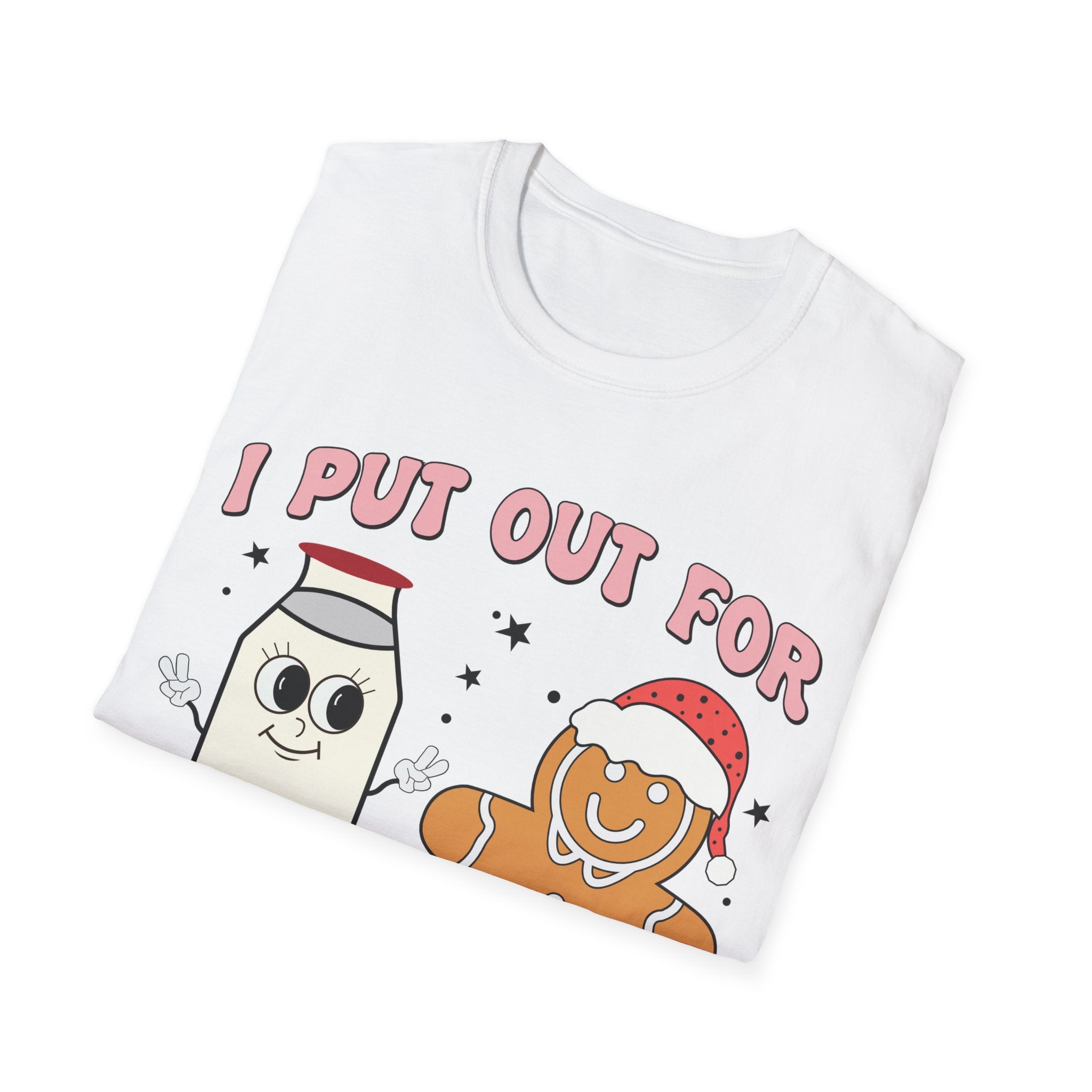 Festive 'I Put Out for Santa' T-Shirt: Spread Holiday Cheer