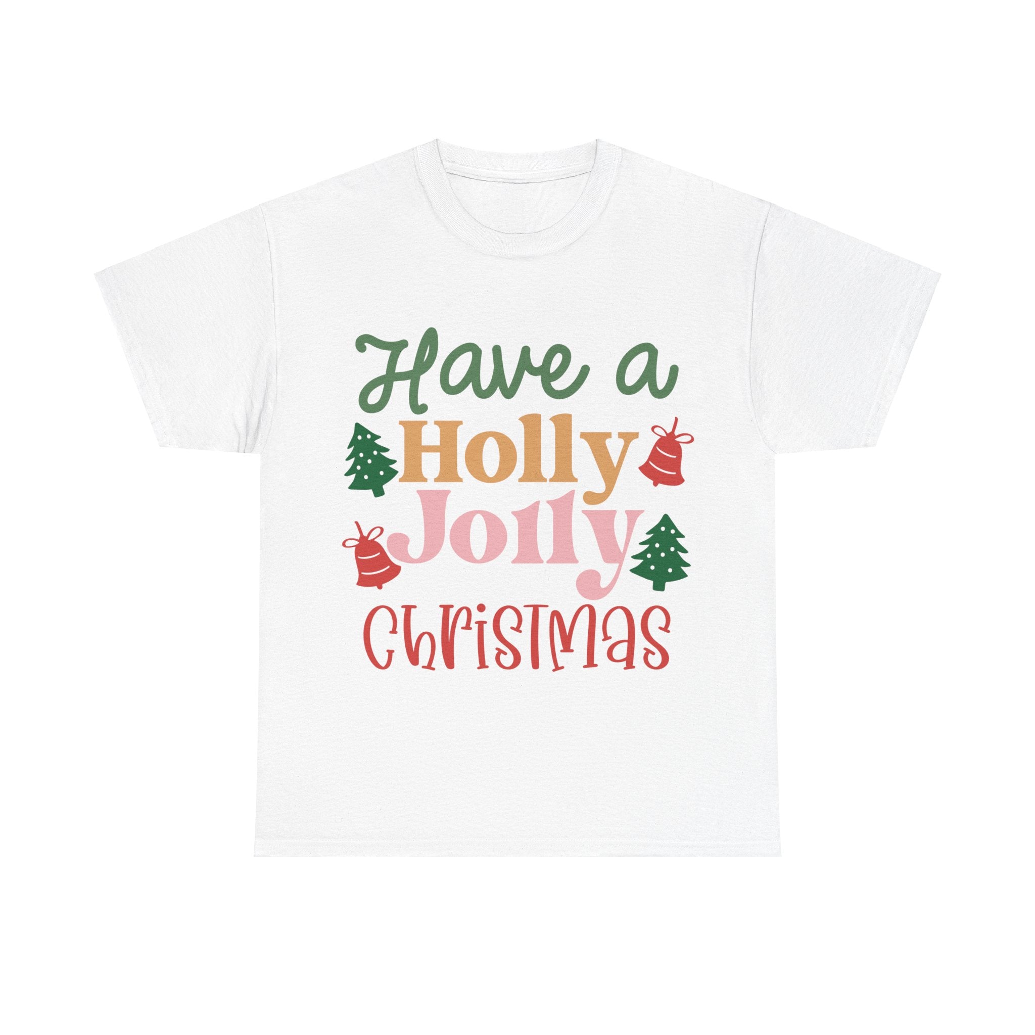 Holly Jolly Christmas Tee: Spread Cheer with Festive Style