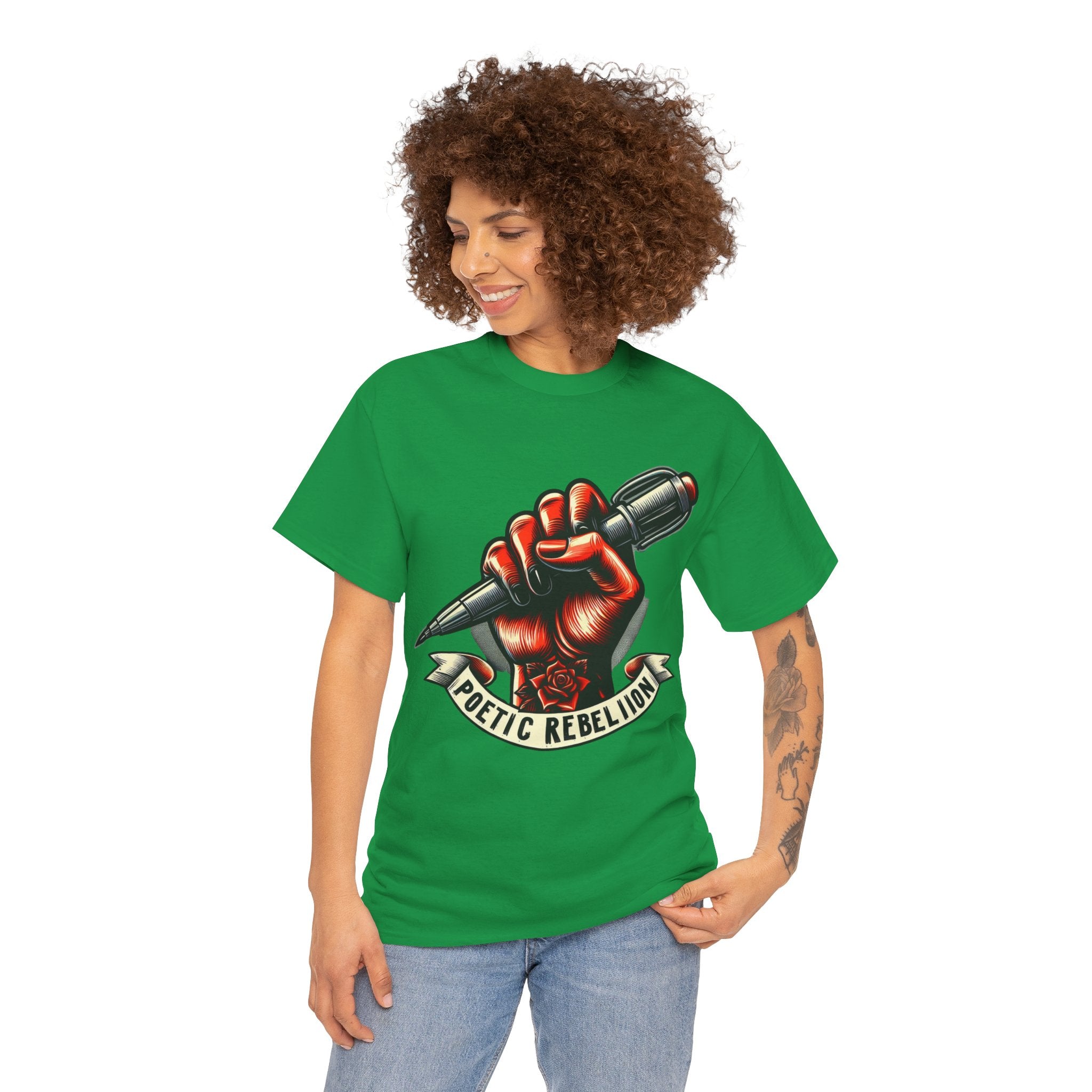 Poetic Rebellion T-Shirt: Unleash Your Creativity with Every Wear