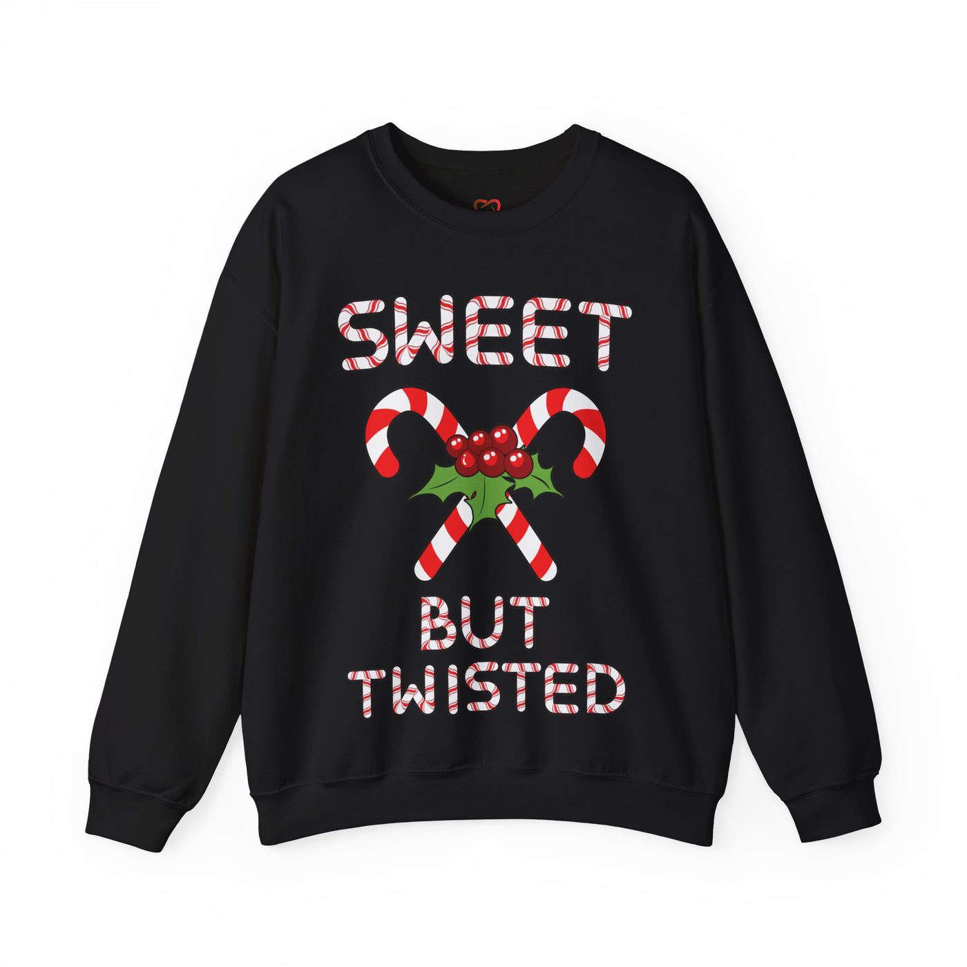 Sweet & Twisted Christmas Sweatshirt: Festive Fun for the Holidays!